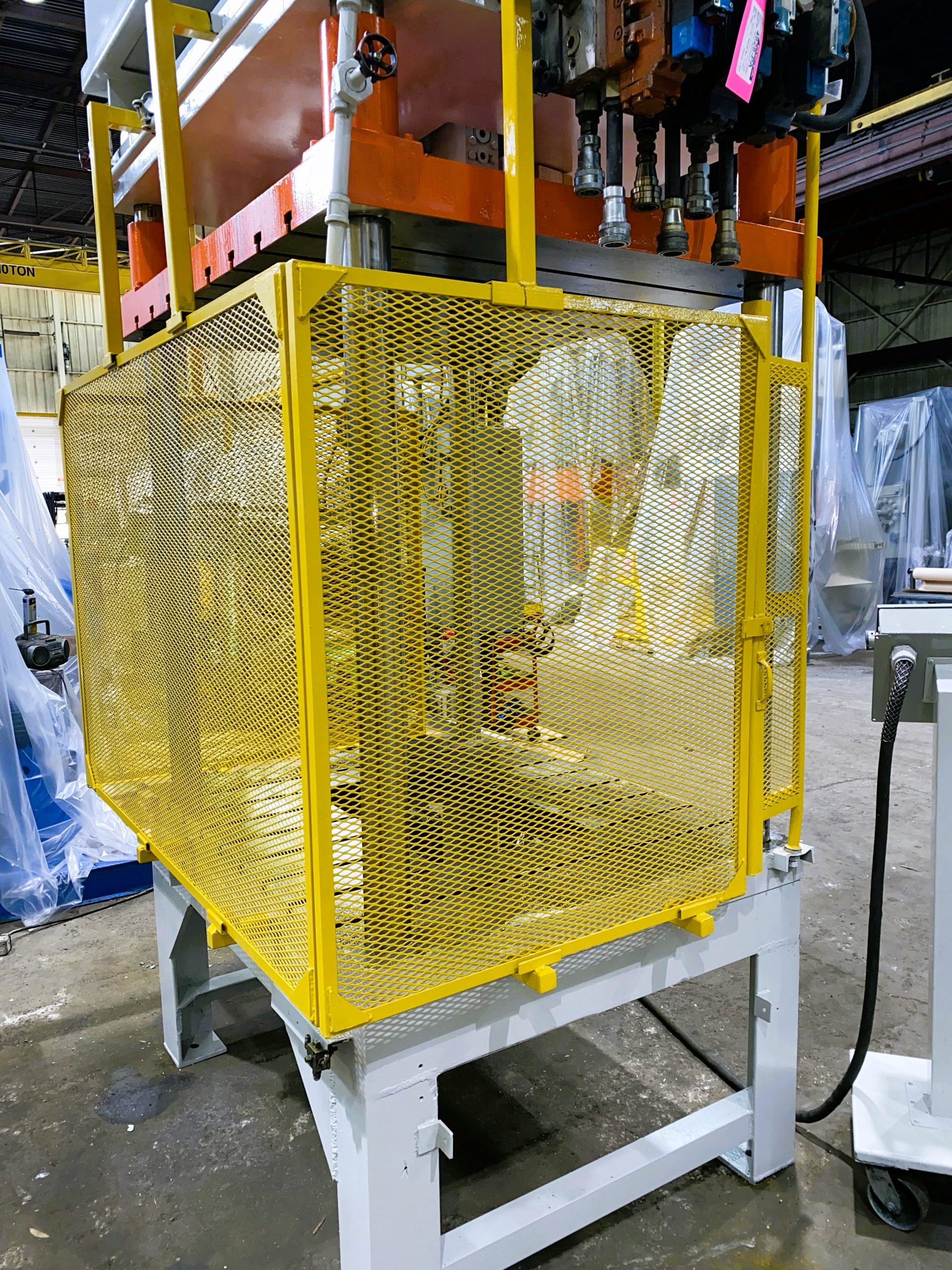 Image of Used Metal Mechanics Die Casting Trim Press