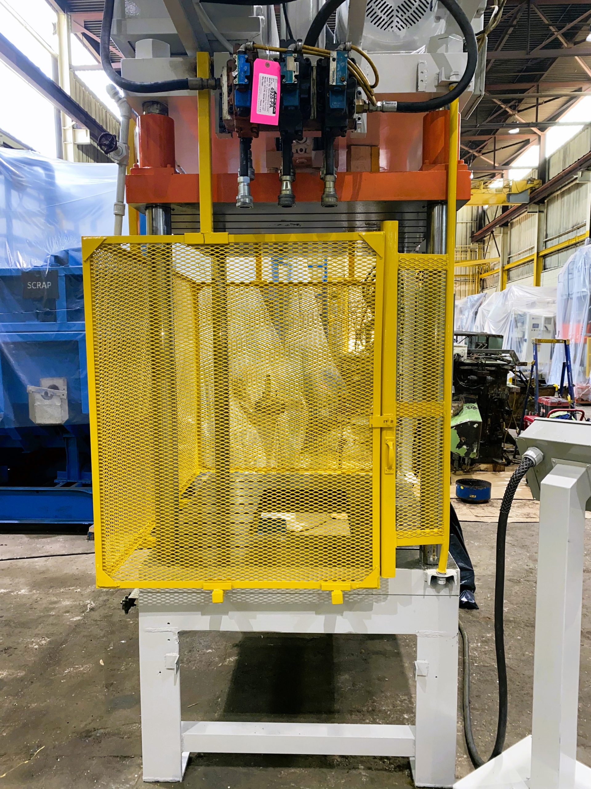 Detailed Picture of Used Metal Mechanics Die Casting Trim Press