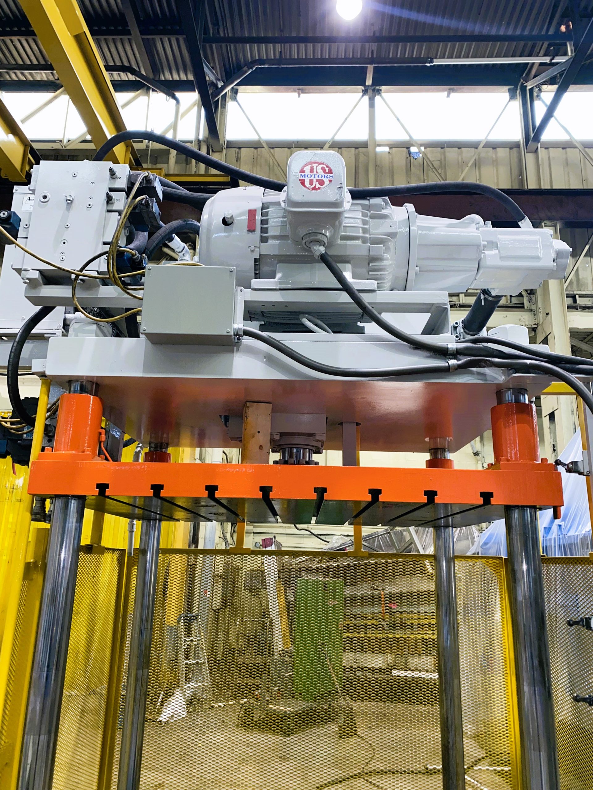 Detailed image of Used Metal Mechanics Die Casting Trim Press