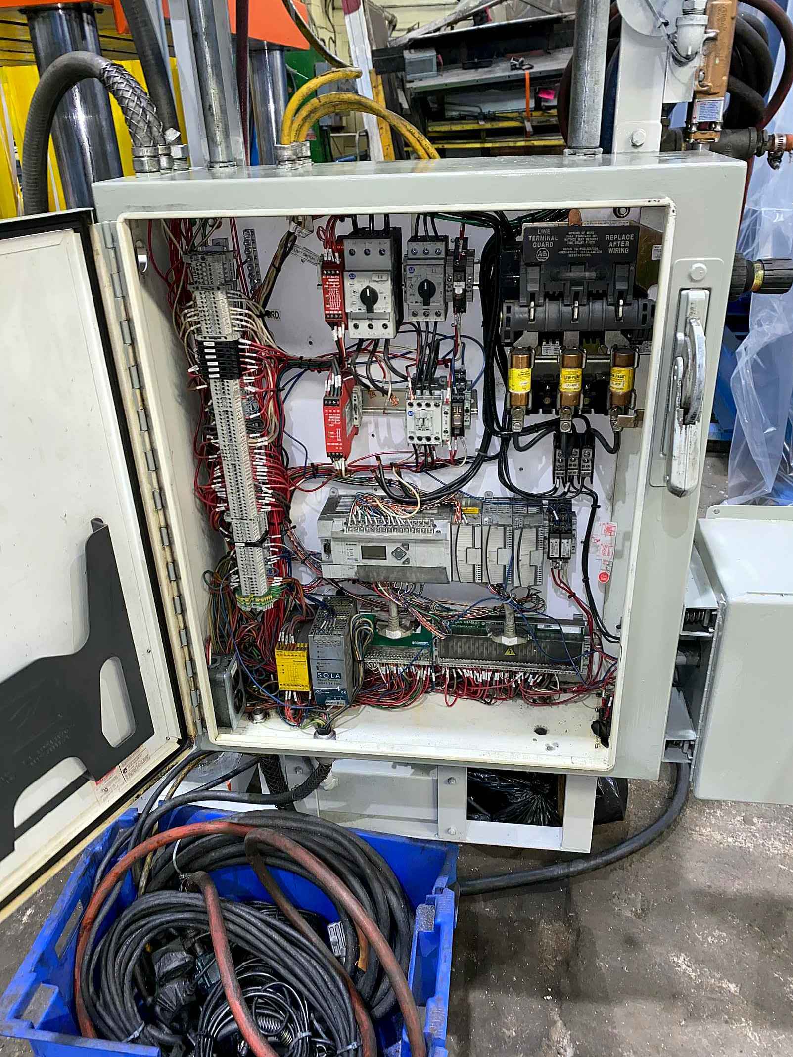 Detailed Picture of Used Metal Mechanics Die Casting Trim Press