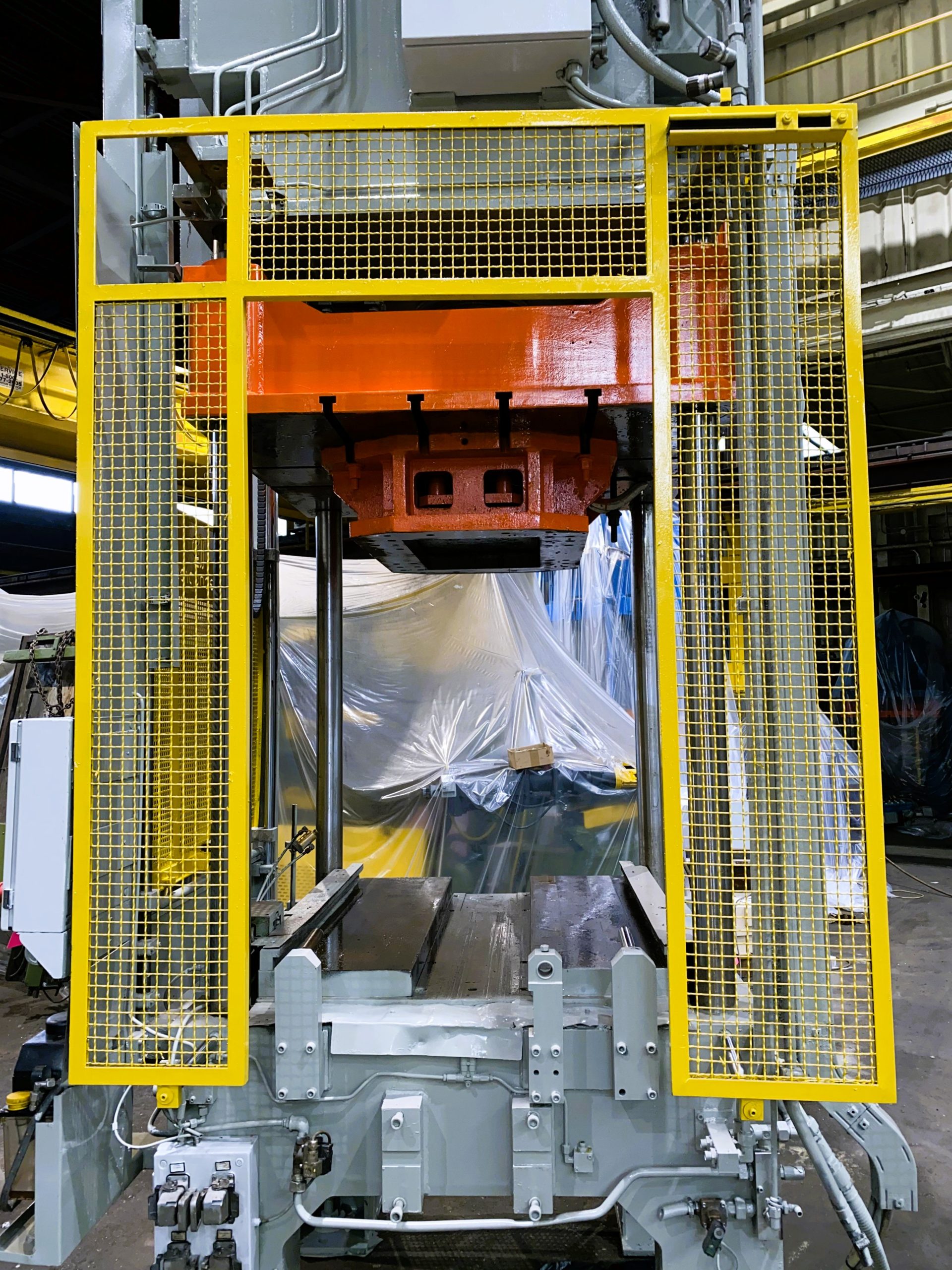 Detailed Picture of Used Tecnopres Die Casting Trim Press