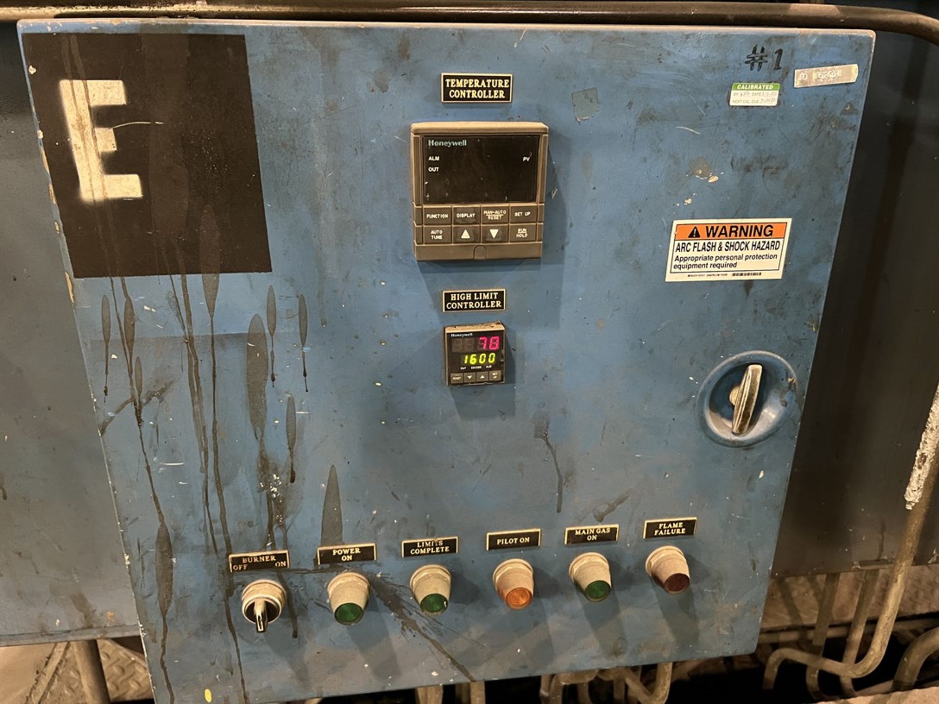 Used Baker Gas Crucible Furnace #4965