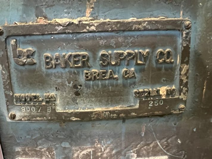 Used Baker Gas Crucible Furnace #4966