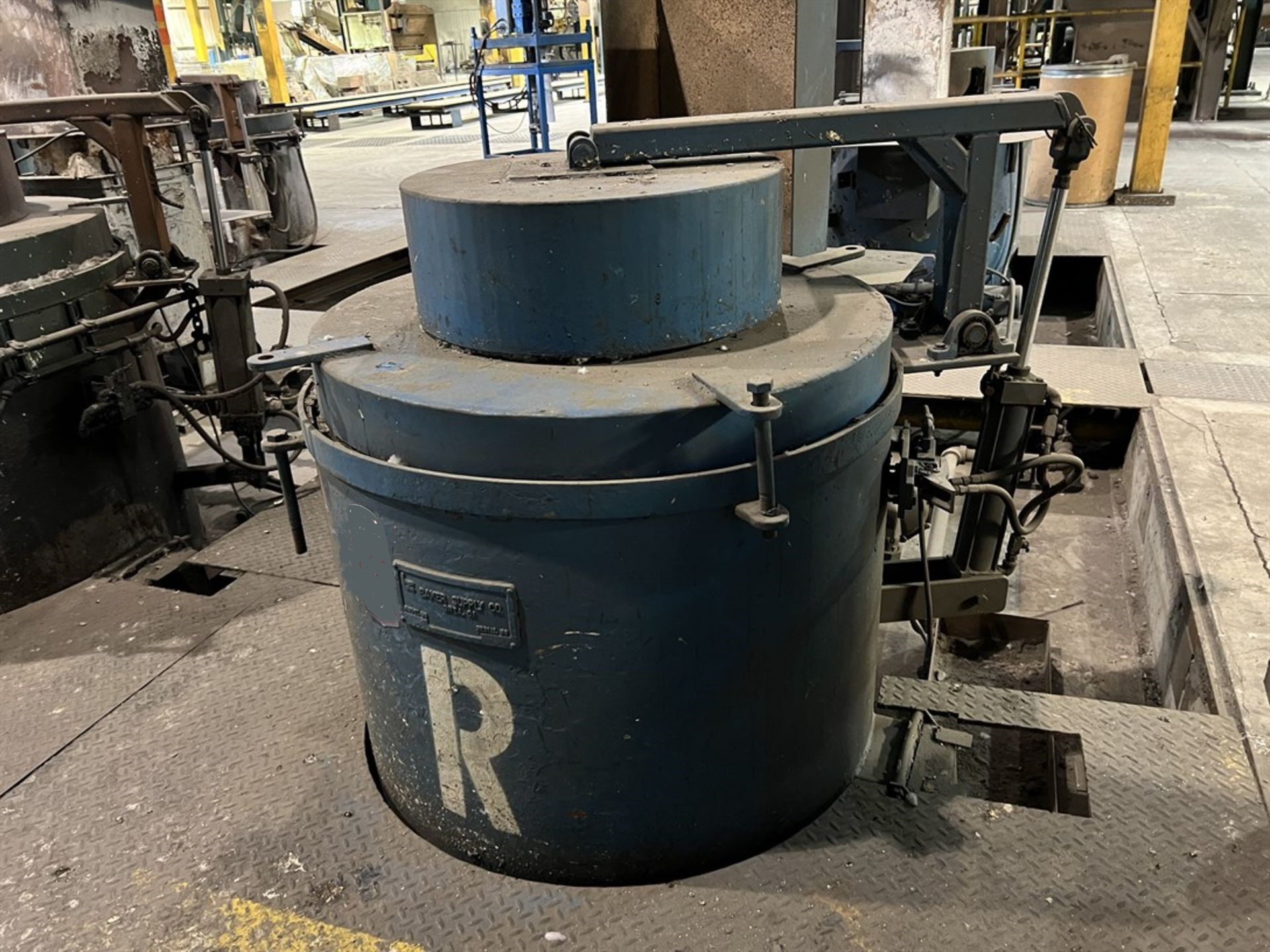 Used Baker Gas Crucible Furnace #4961