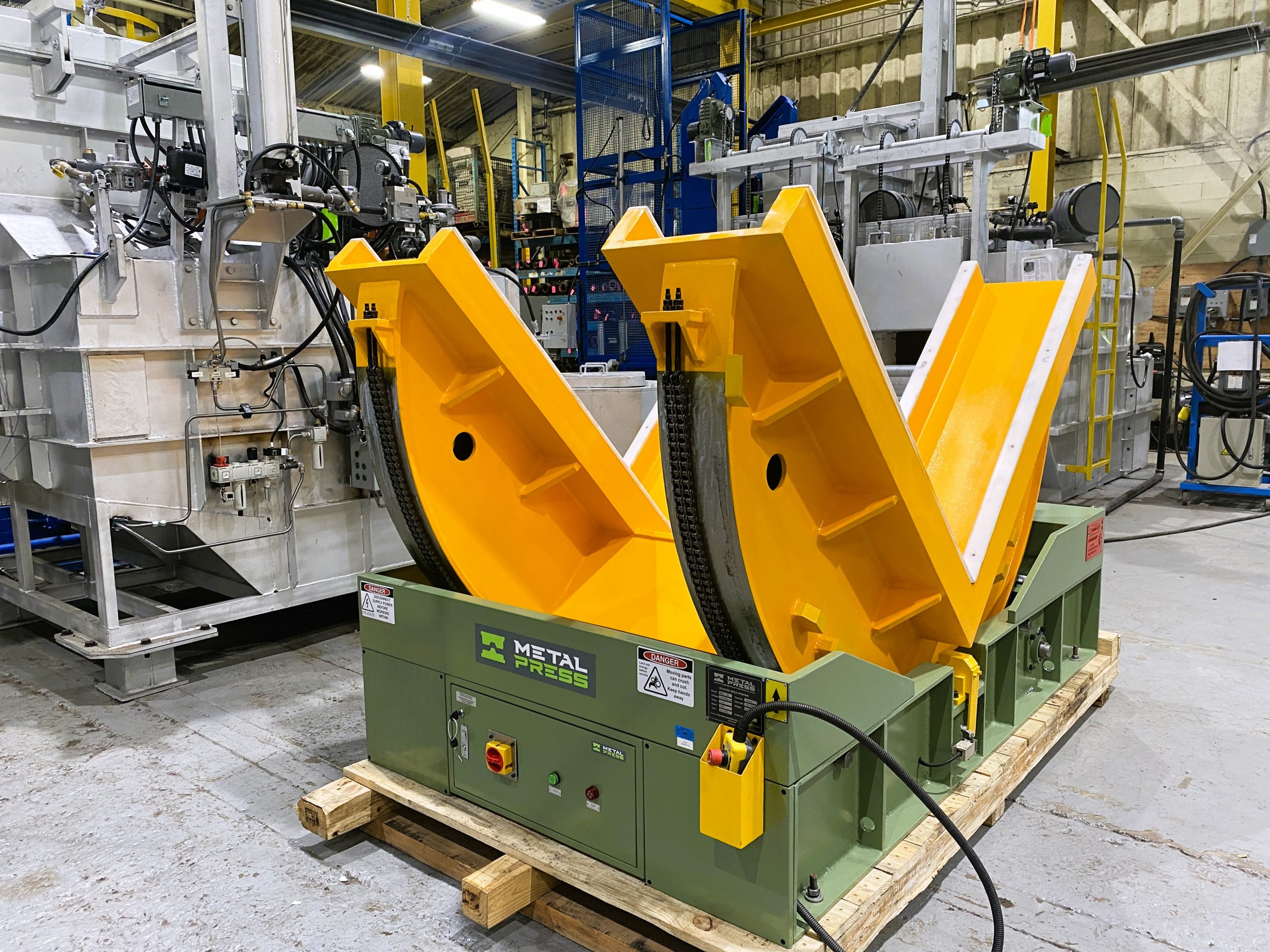 New MetalPress 10 Ton Hydraulic Die Mold Upender #80941