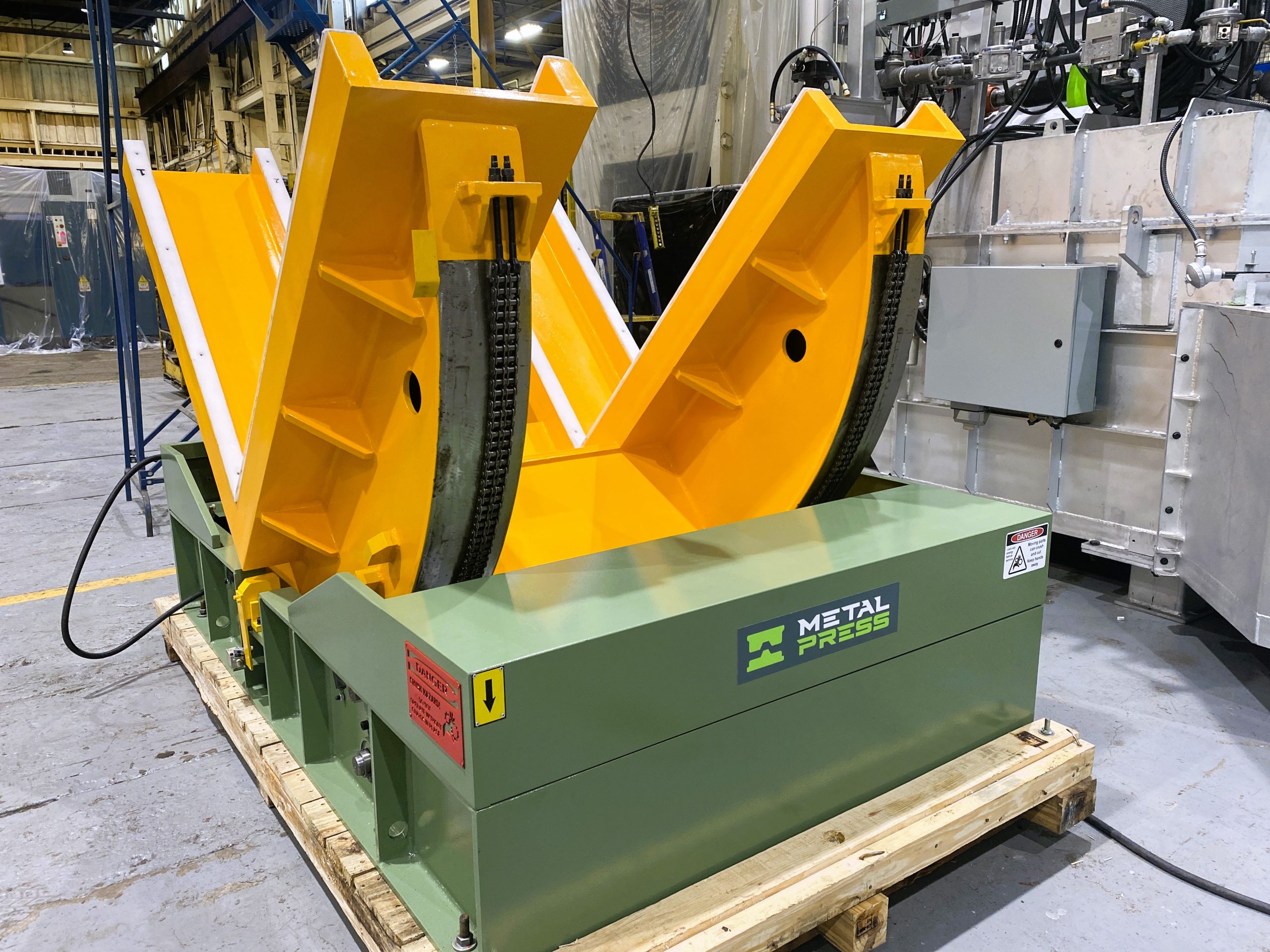 New MetalPress 10 Ton Hydraulic Die Mold Upender #80941