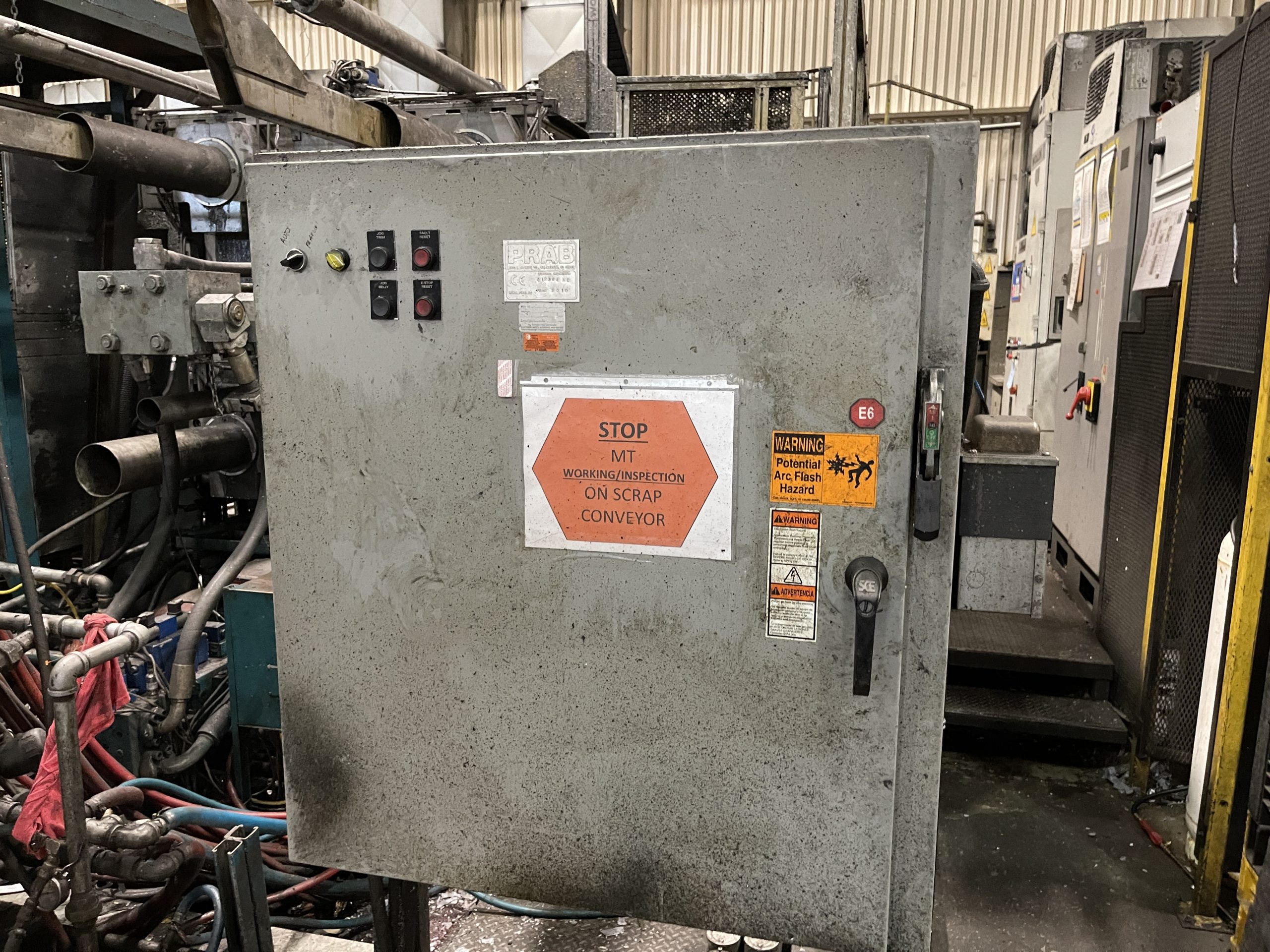 Used Buhler Evolution 84V Cold Chamber Die Casting Machine #4977