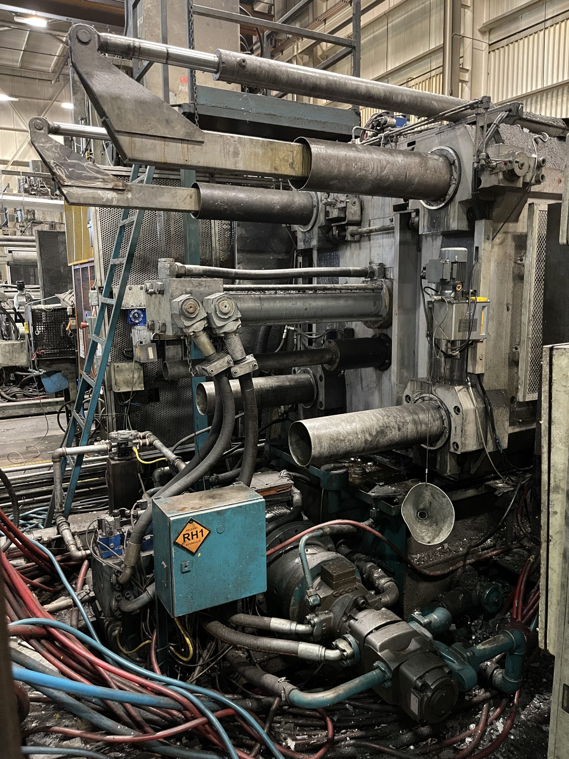 Used Buhler Evolution 84V Cold Chamber Die Casting Machine #4977