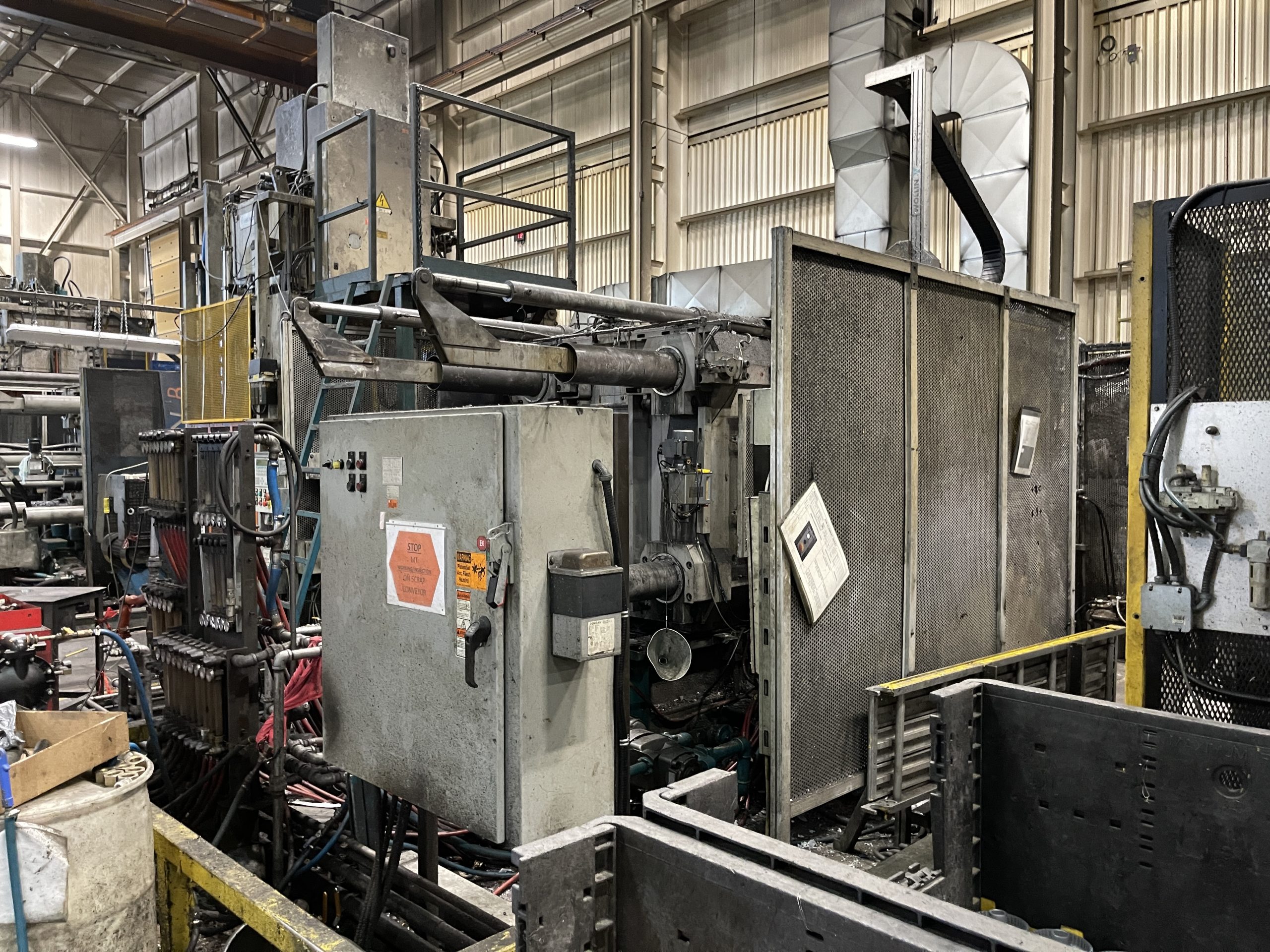 Used Buhler Evolution 84V Cold Chamber Die Casting Machine #4977