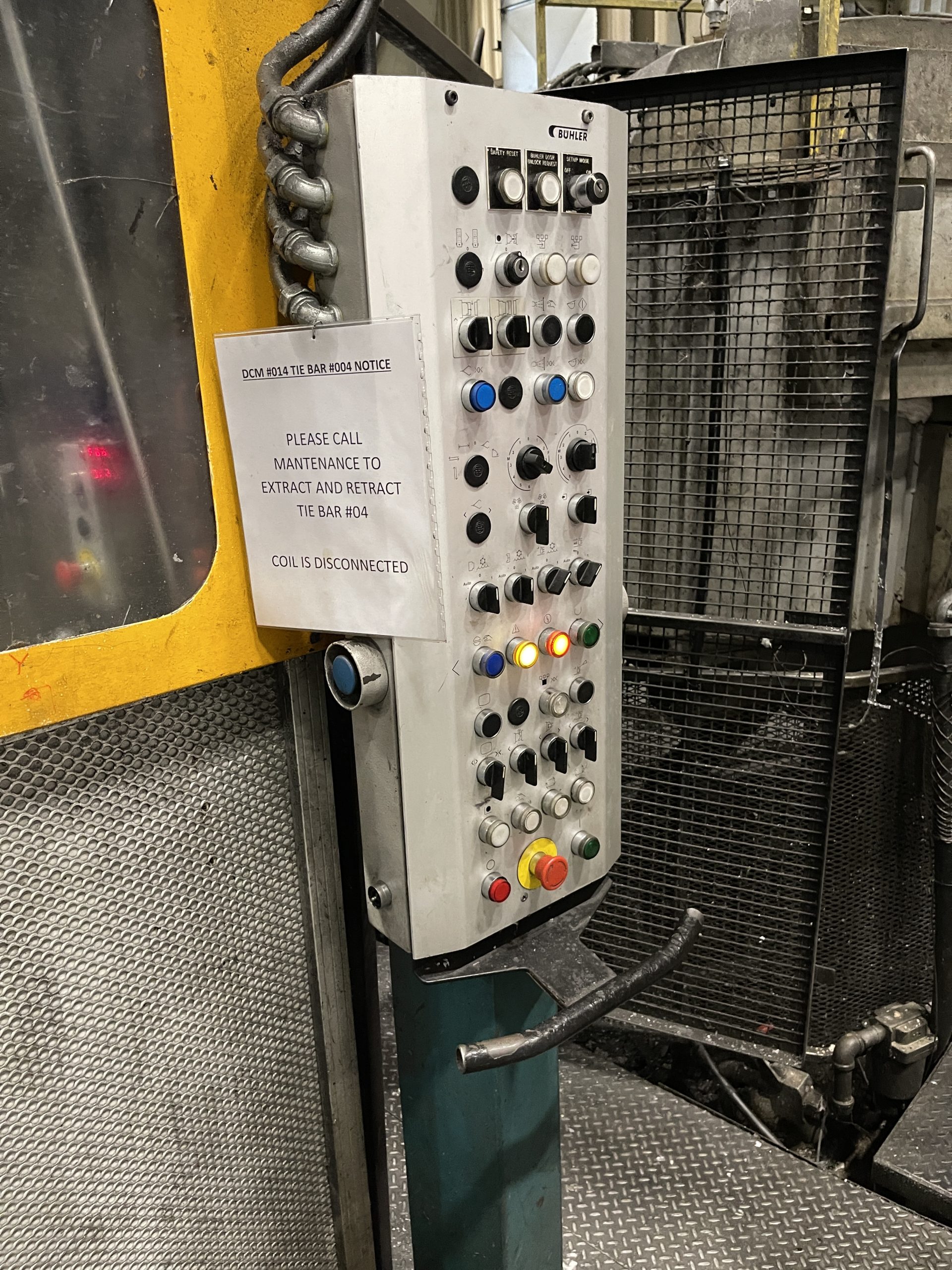 Used Buhler Evolution 84V Cold Chamber Die Casting Machine #4977