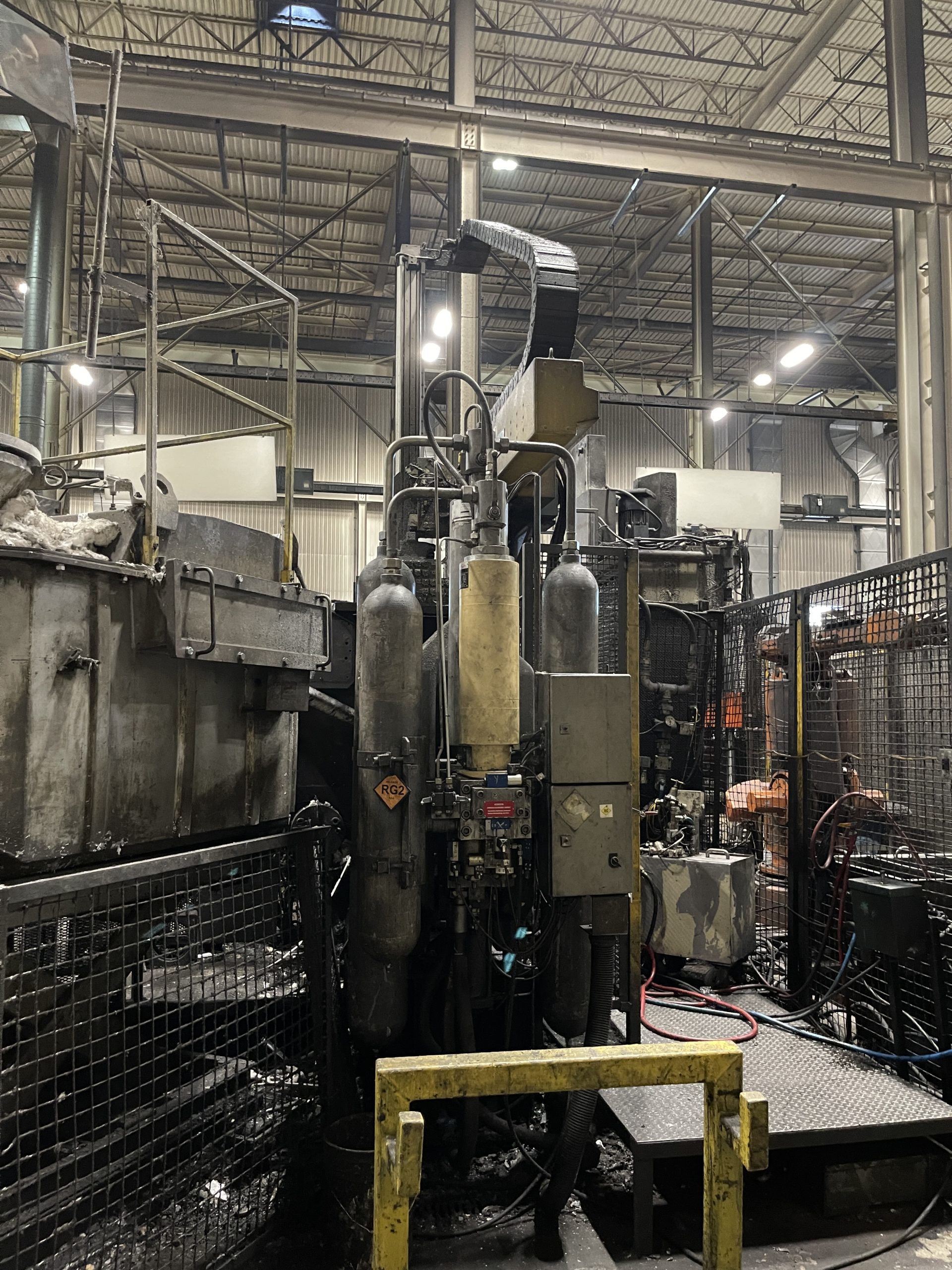 Used Buhler Evolution 84V Cold Chamber Die Casting Machine #4977