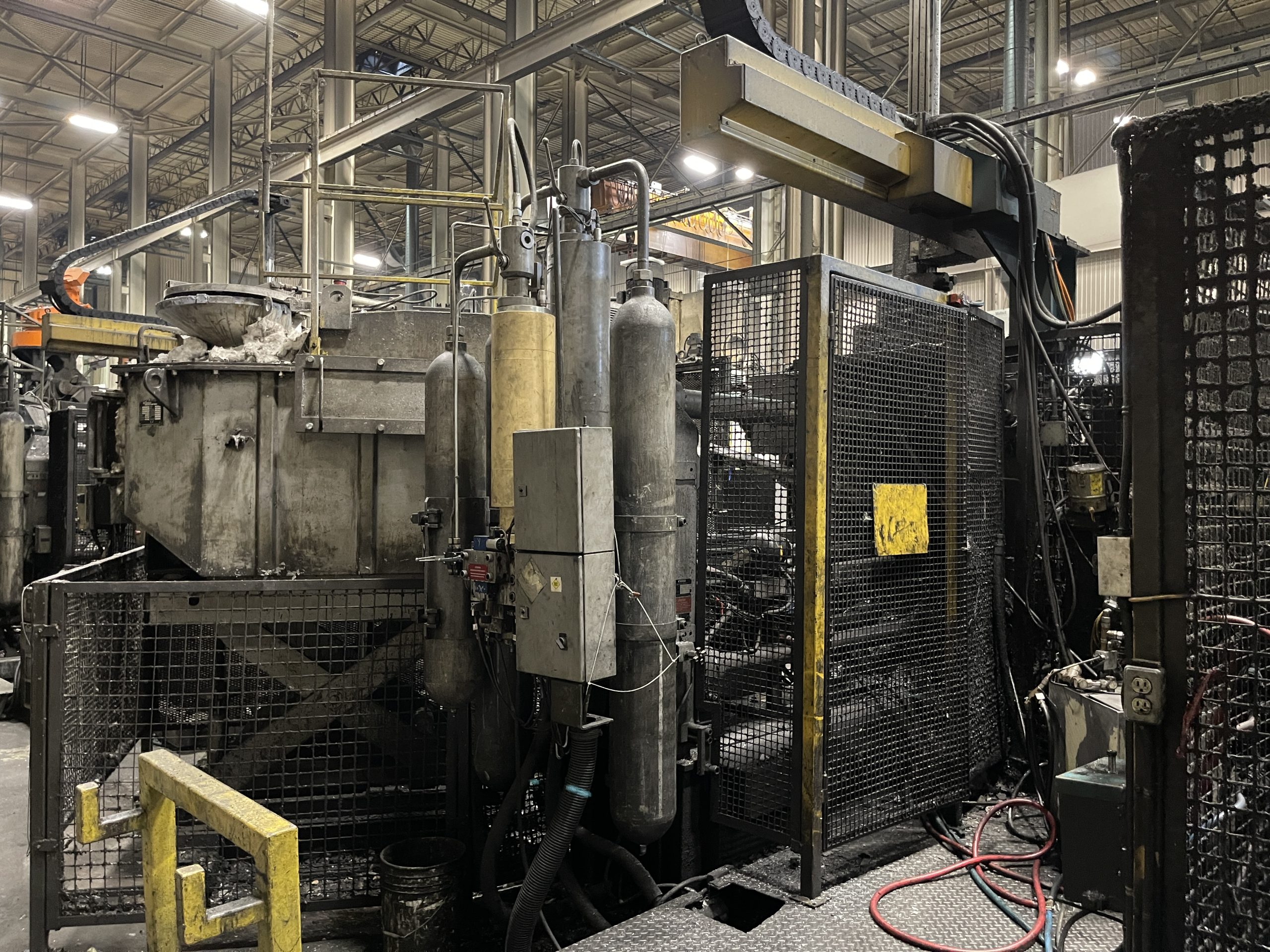 Used Buhler Evolution 84V Cold Chamber Die Casting Machine #4977