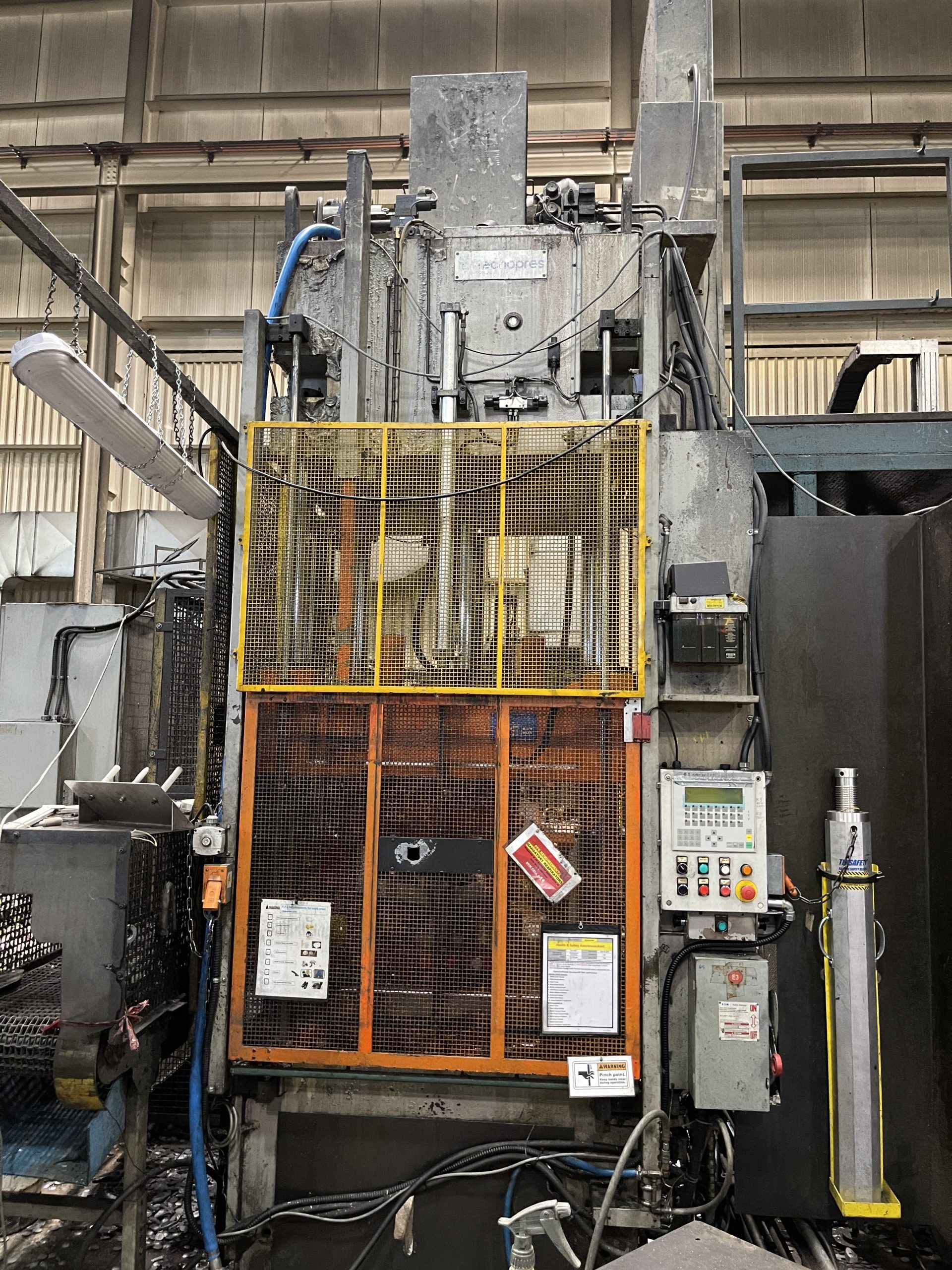 Used Buhler Evolution 84V Cold Chamber Die Casting Machine #4977