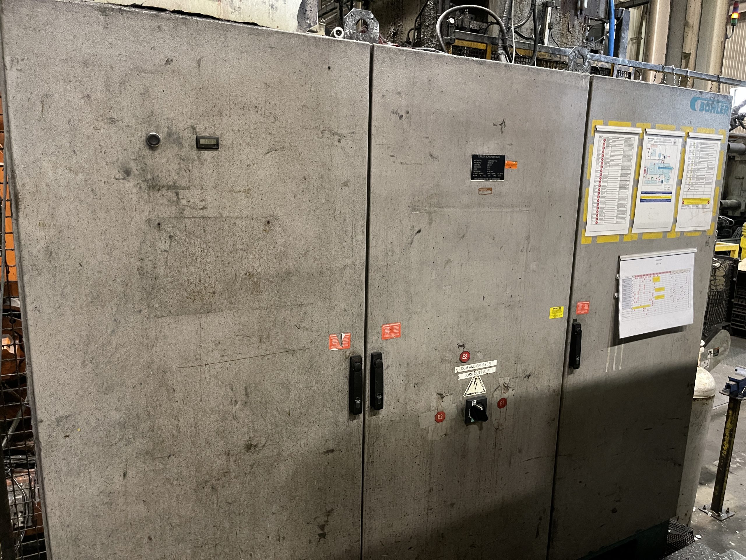 Used Buhler Evolution 84V Cold Chamber Die Casting Machine #4978