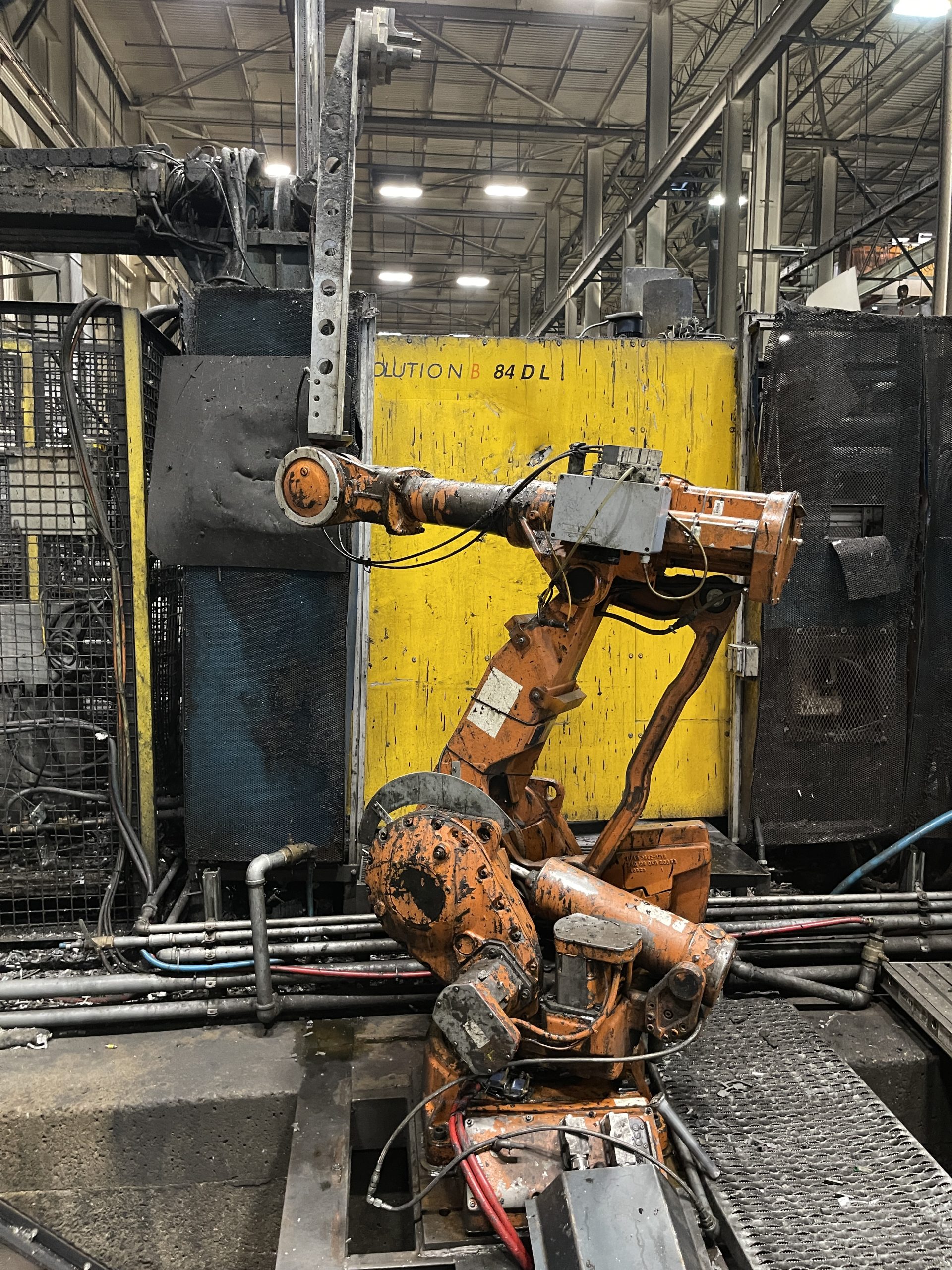 Used Buhler Evolution 84V Cold Chamber Die Casting Machine #4978