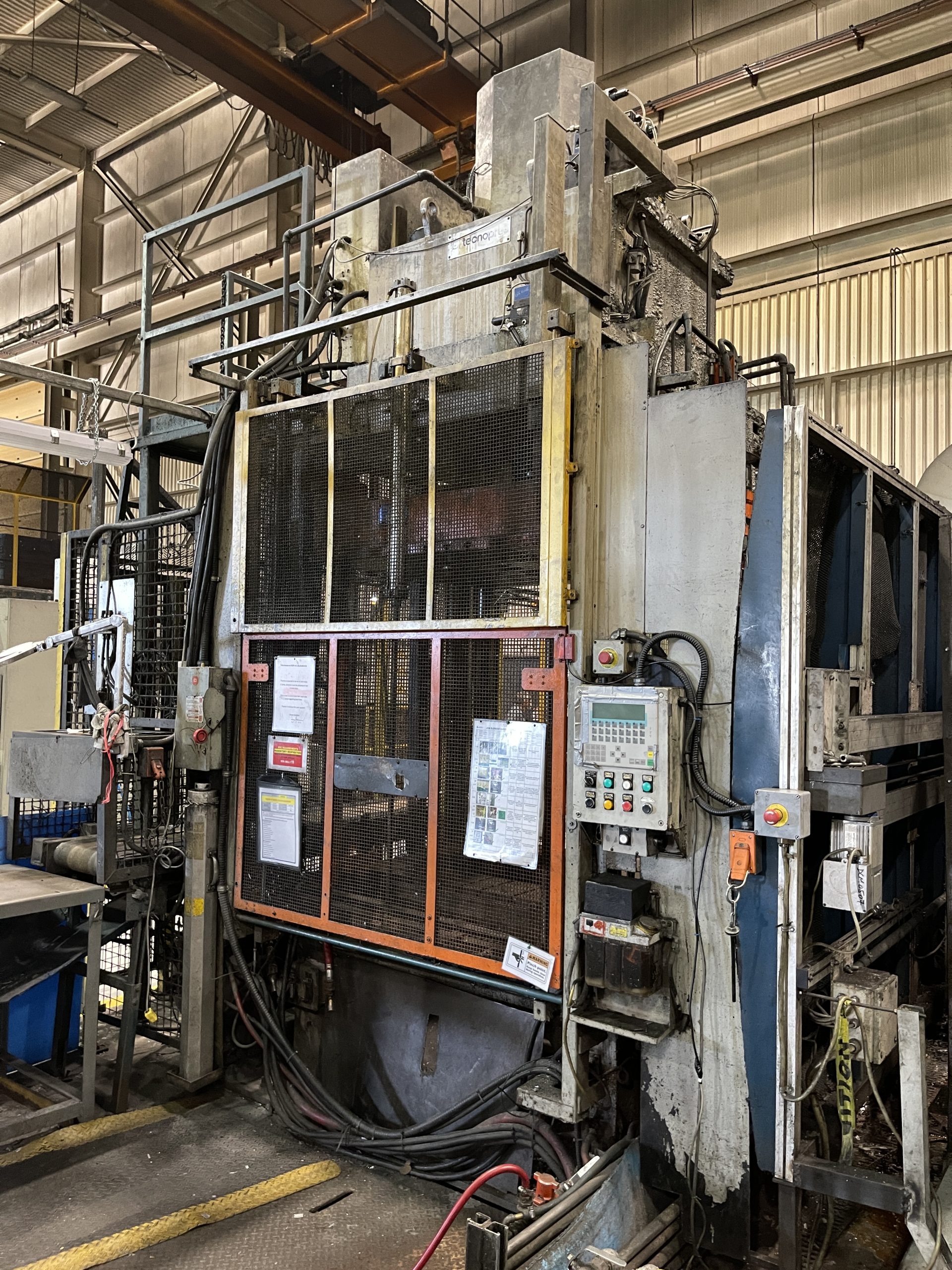 Used Buhler Evolution 84V Cold Chamber Die Casting Machine #4978