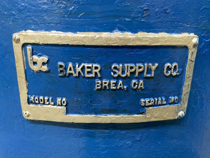 Used Baker Gas Crucible Furnace #4962