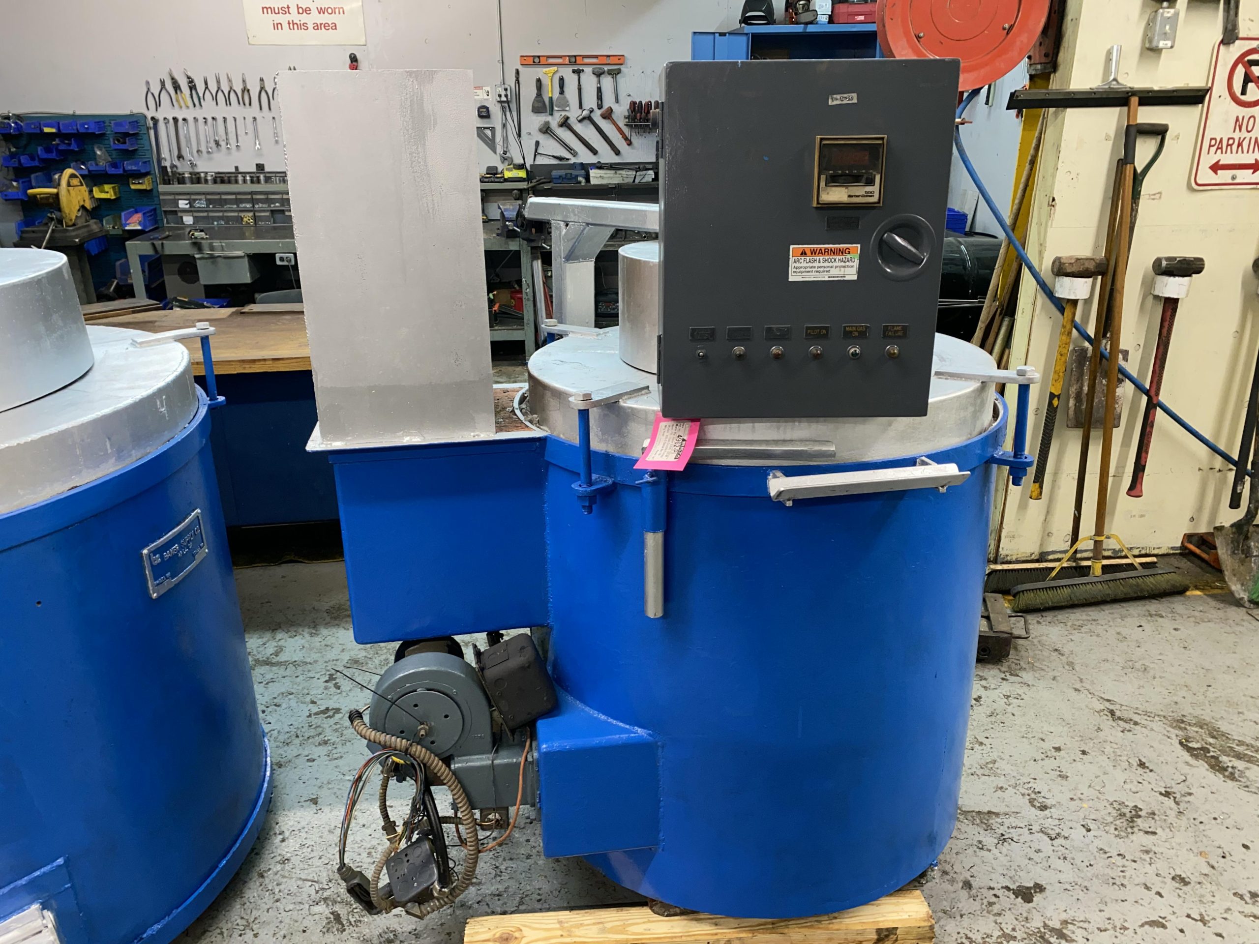 Used Baker Gas Crucial Furnace