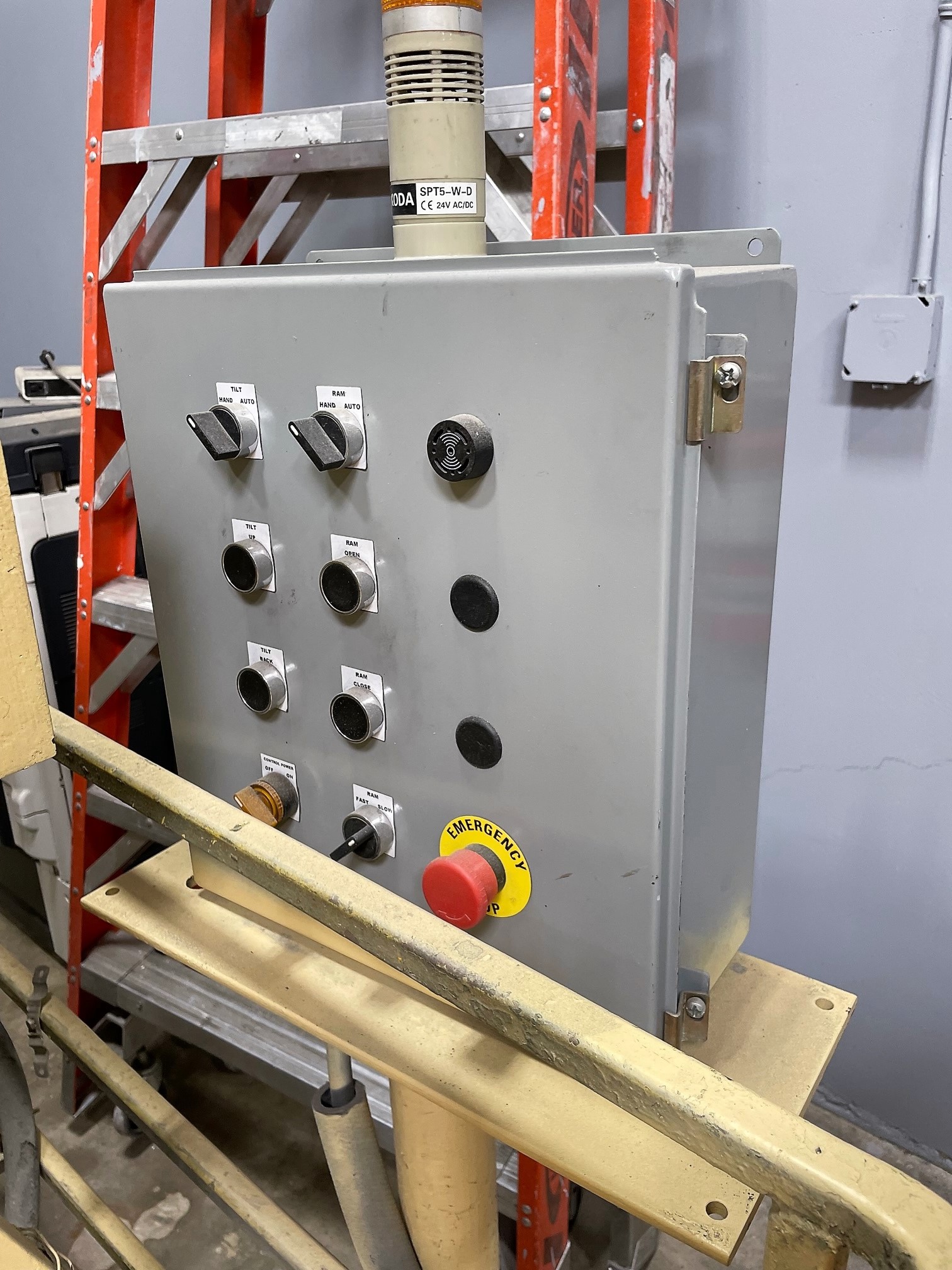 Used Hall Tilt Pour Molding Gravity Die Casting Machine #4971