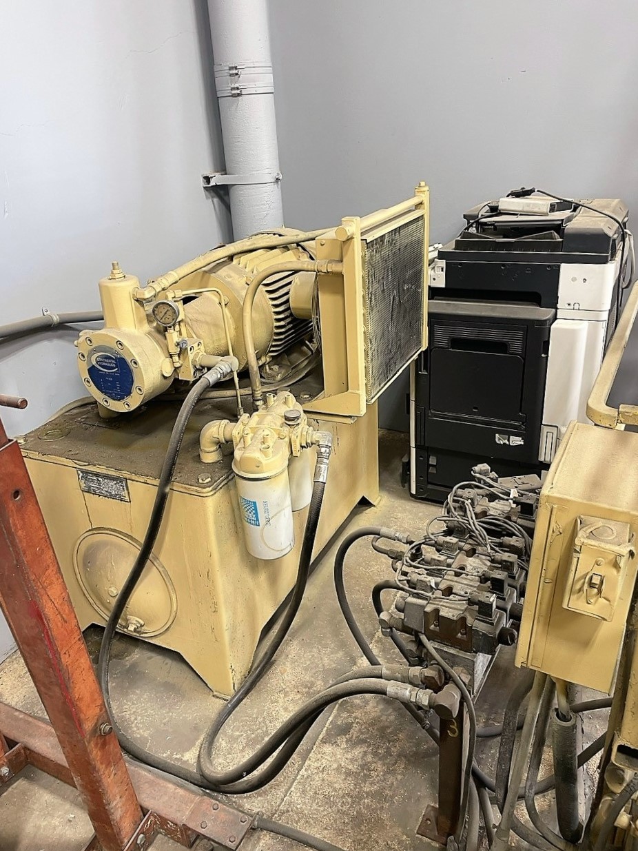 Used Hall Tilt Pour Molding Gravity Die Casting Machine #4971