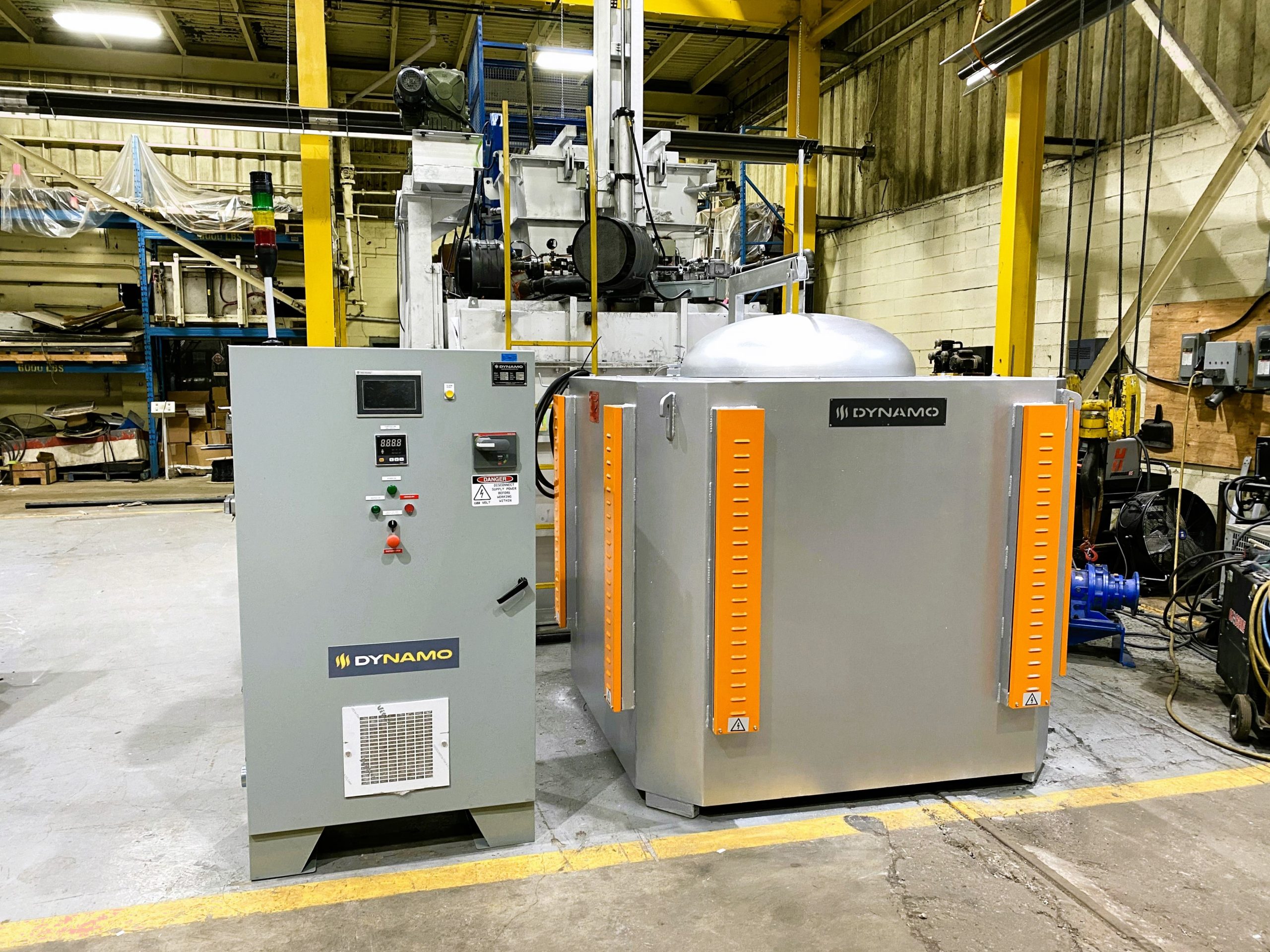 New Dynamo 3500 lbs Electric Resistance Melting Furnace #80908