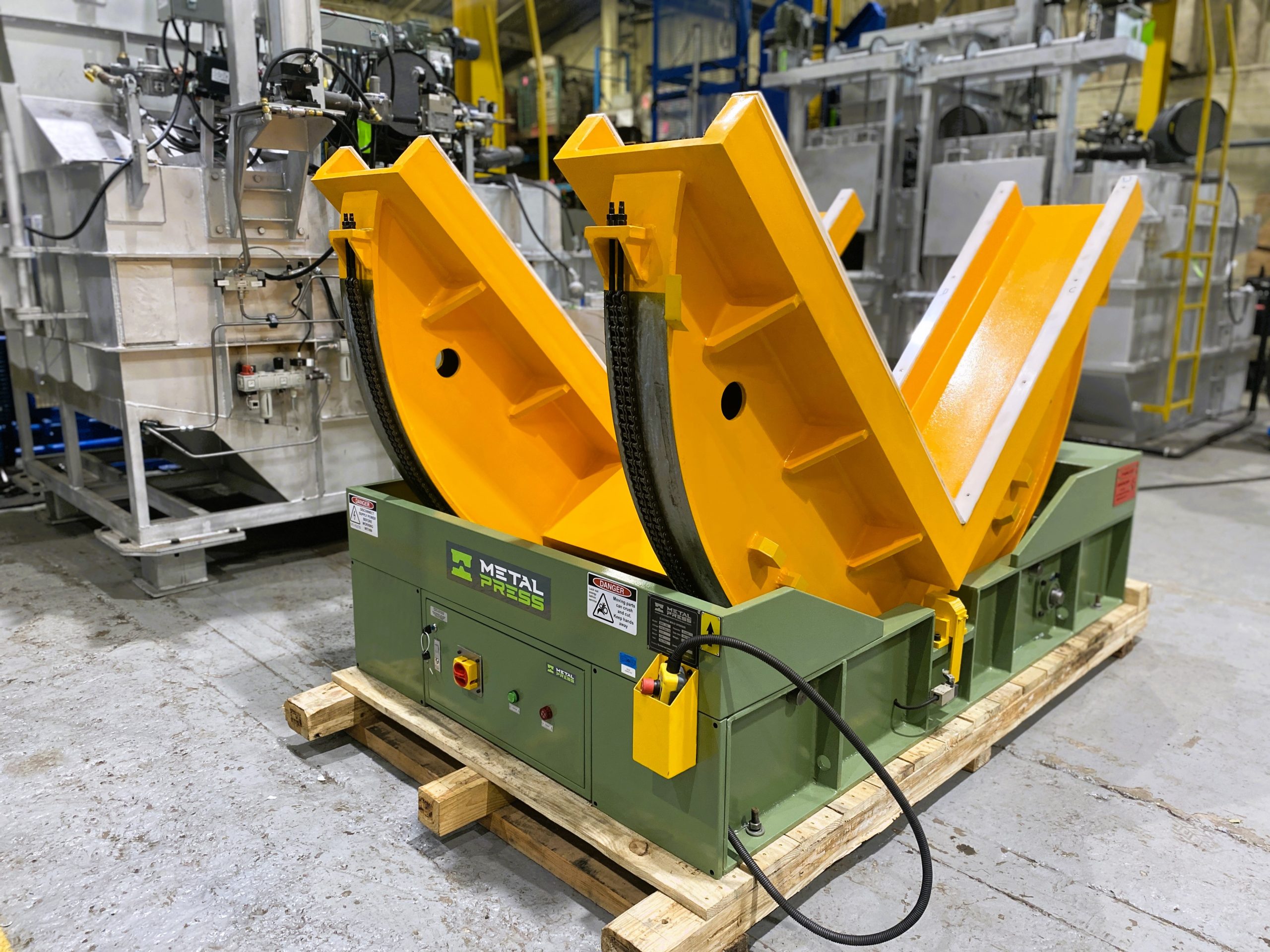 New MetalPress 10 Ton Hydraulic Die Mold Upender #80941