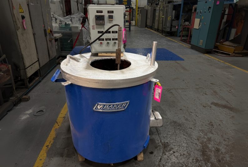 Used Baker Gas Crucible Furnace #4969