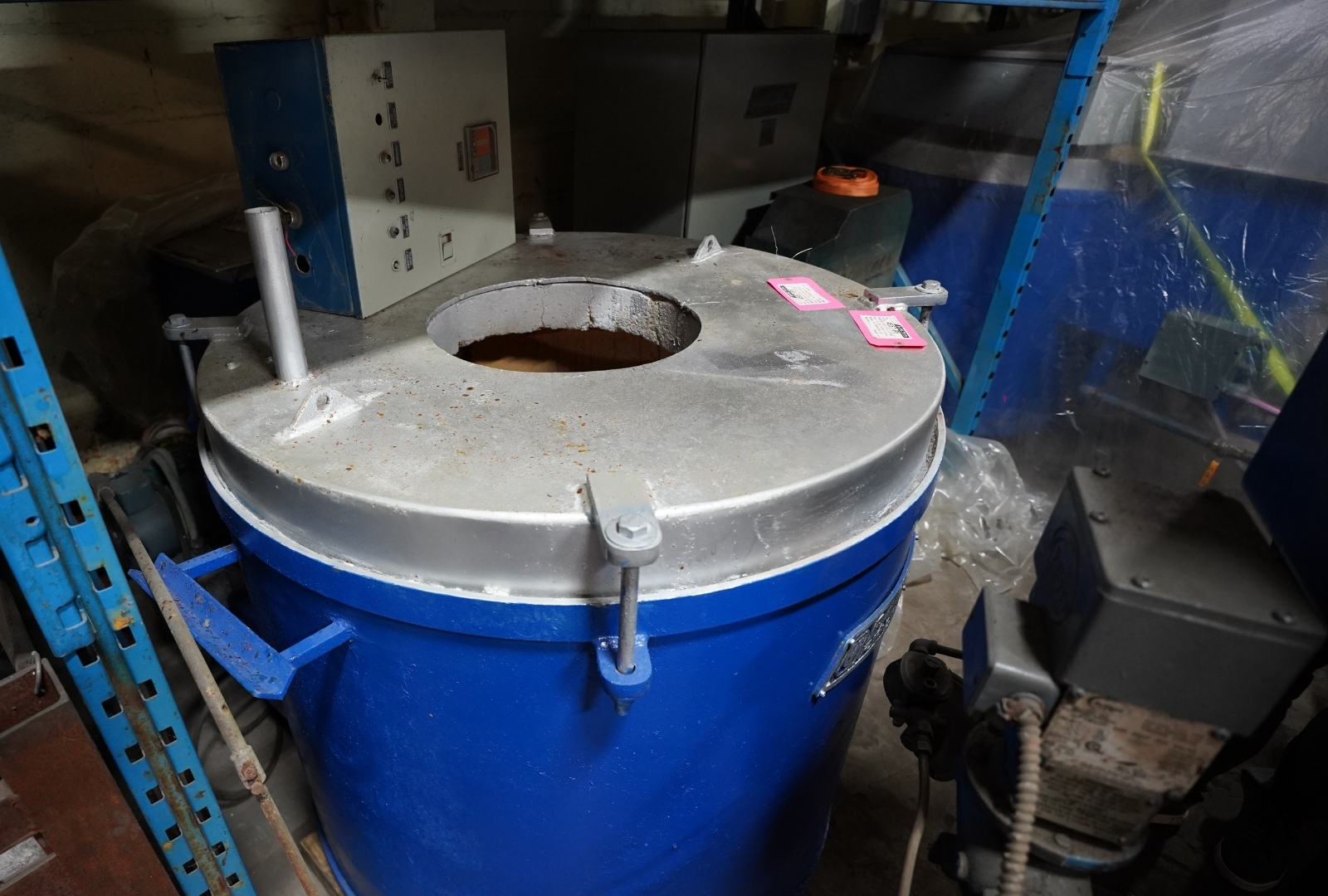 Used Baker Gas Crucible Furnace #4957