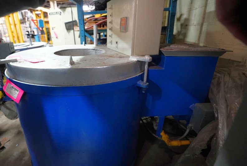 Used Baker Gas Crucible Furnace #4957