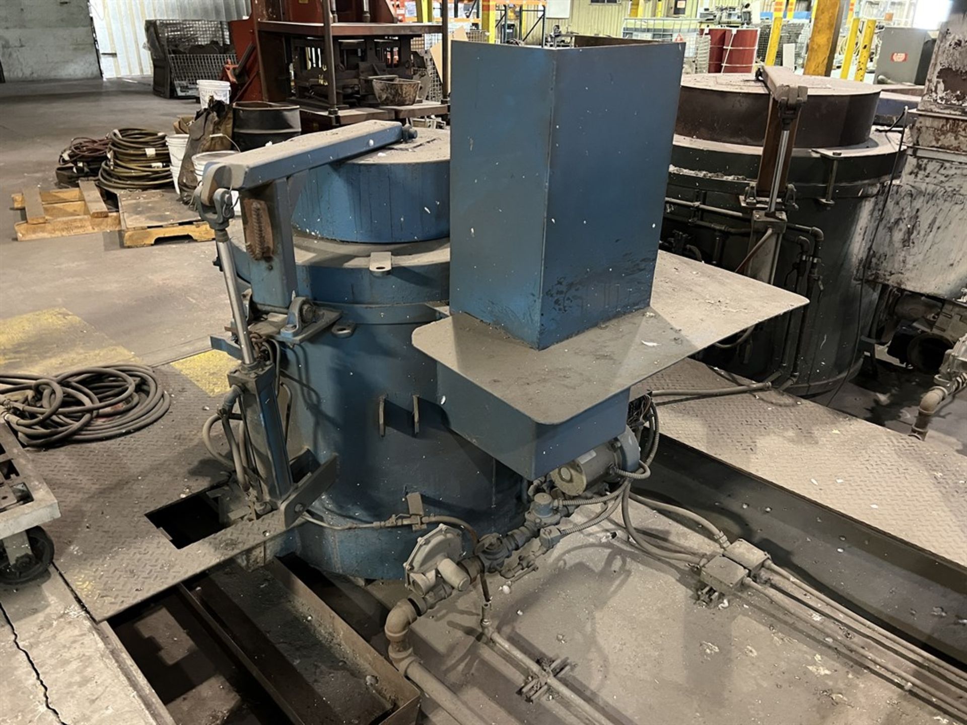 Used Baker Gas Crucible Furnace #4961