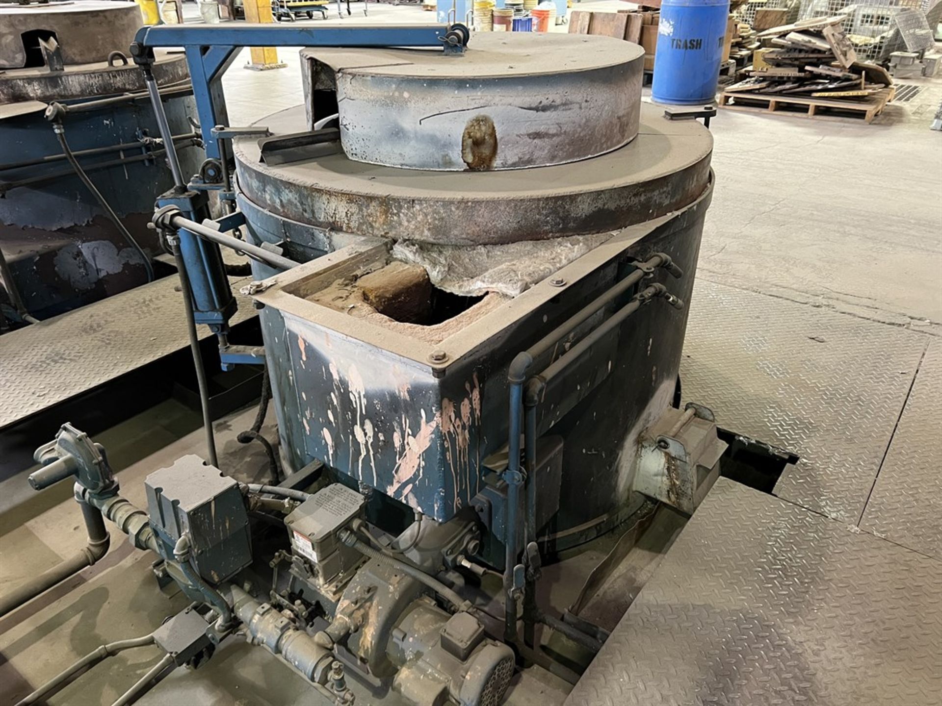 Used Baker Gas Crucible Furnace #4965