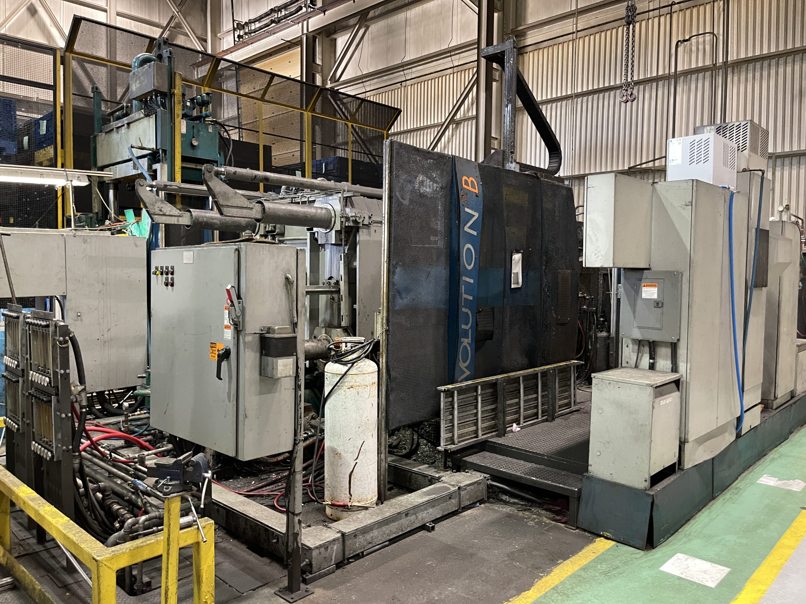 Used Buhler Evolution 84DL Cold Chamber Die Casting Machine #4979