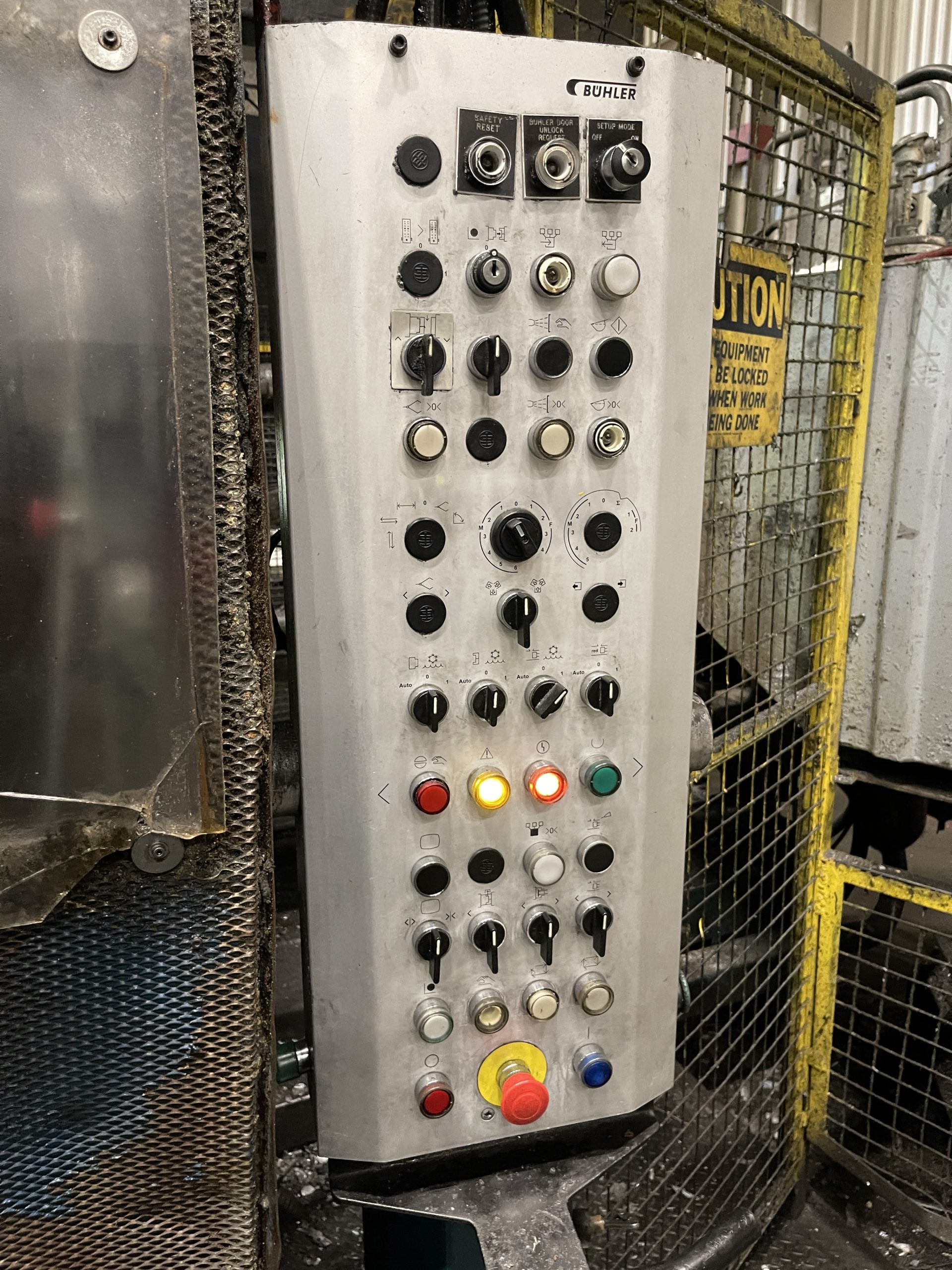 Used Buhler Evolution 84DL Cold Chamber Die Casting Machine #4979