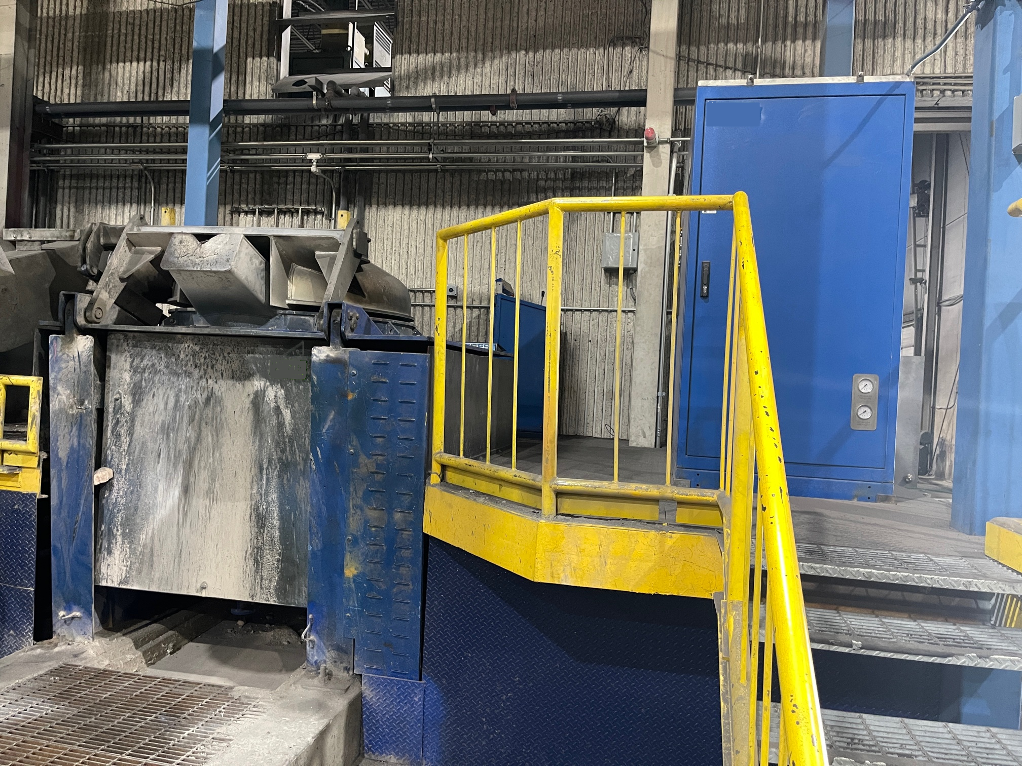 Used Eges Induction Tilting Furnace #4991