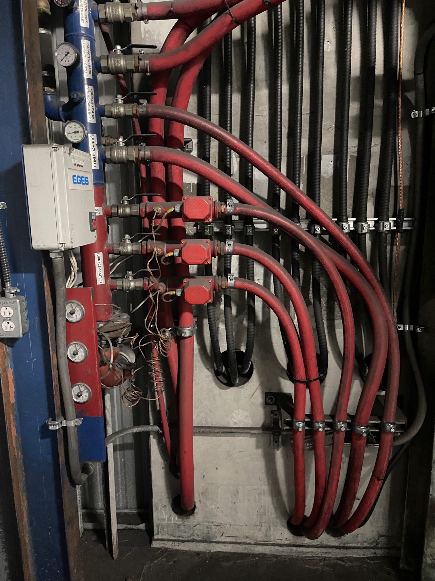 Used Eges Induction Tilting Furnace #4991