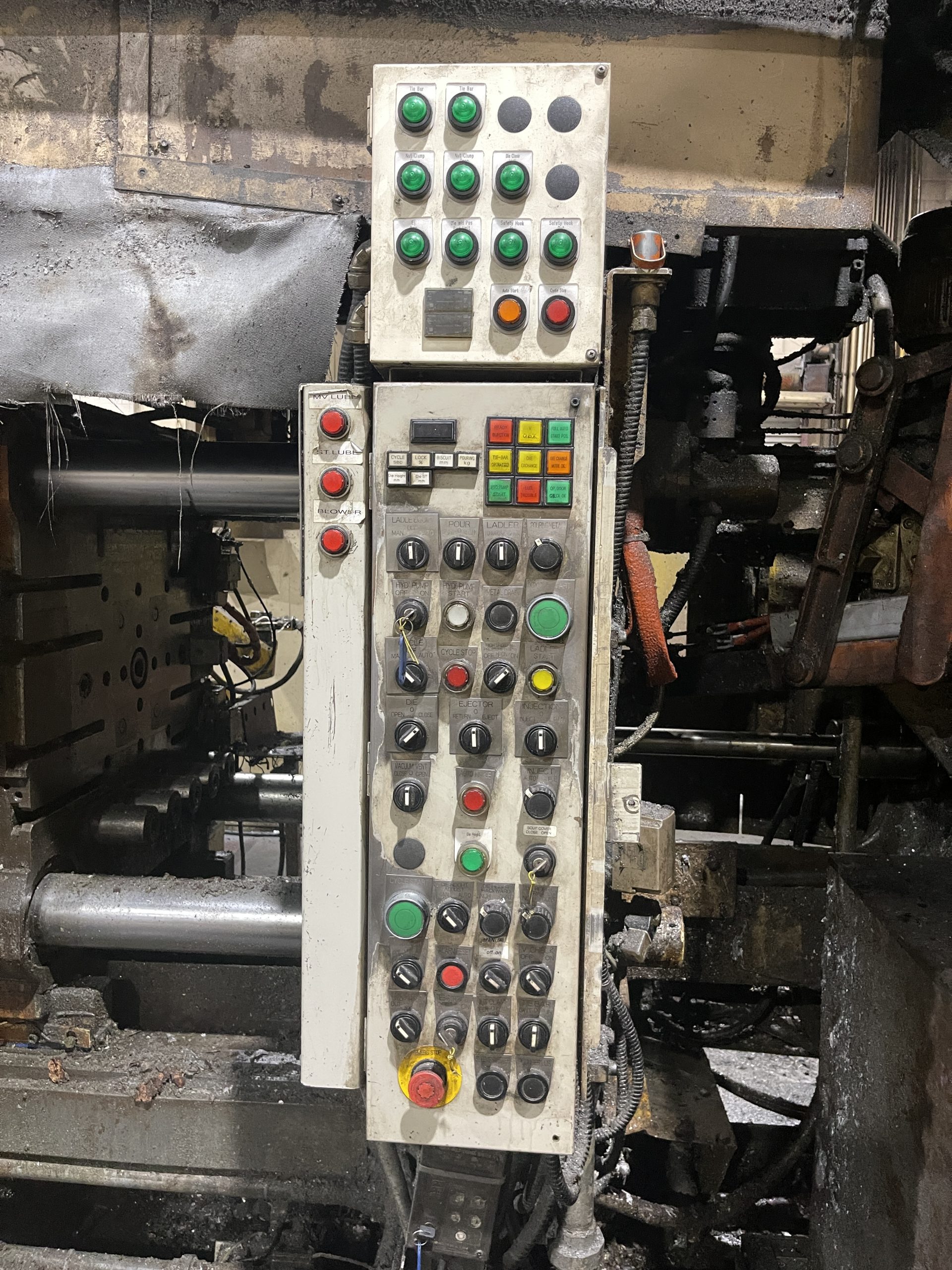 Used Toshiba 350 Ton Cold Chamber Die Casting Machine #4985