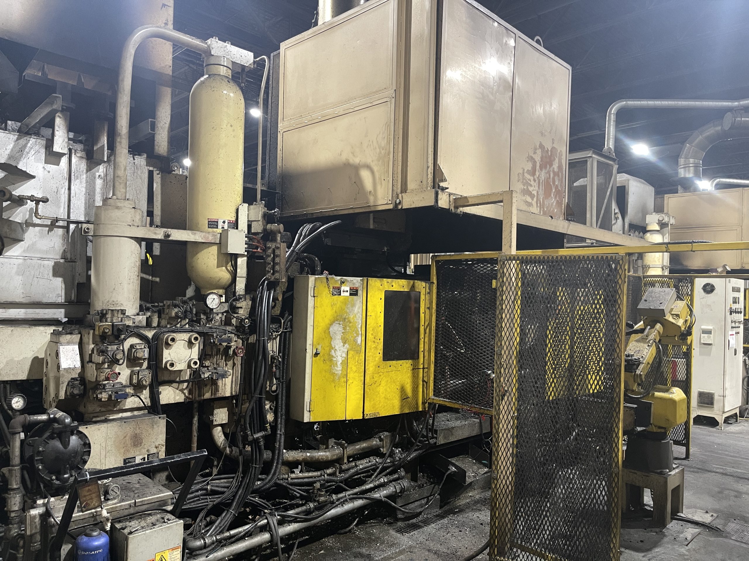 Used Toshiba 350 Ton Cold Chamber Die Casting Machine #4985