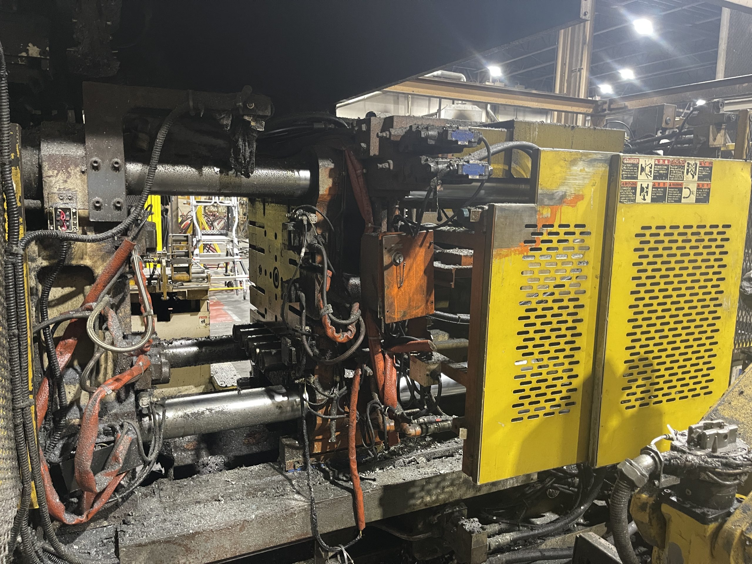 Used Toshiba 350 Ton Cold Chamber Die Casting Machine #4985