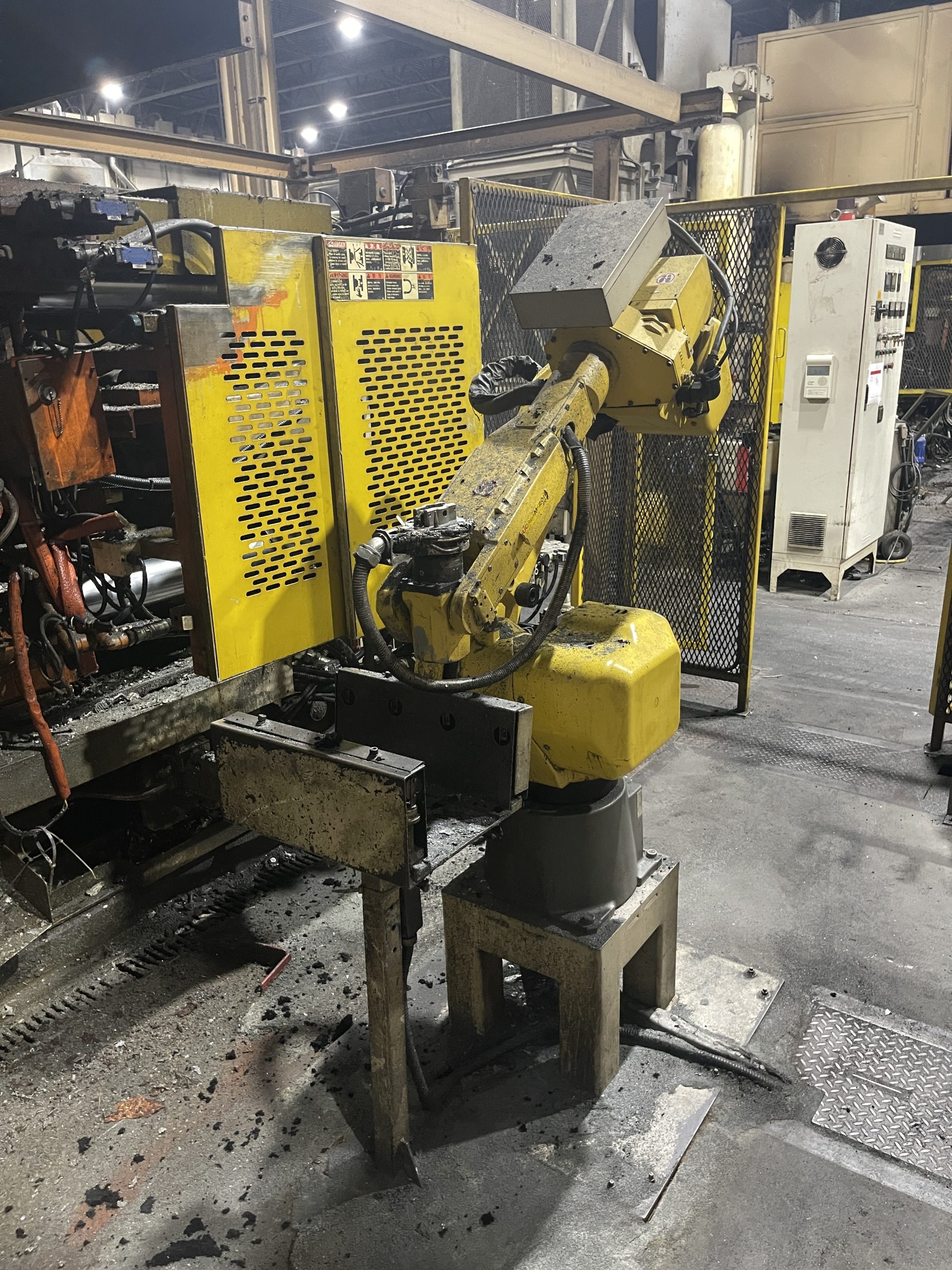 Used Toshiba 350 Ton Cold Chamber Die Casting Machine #4985