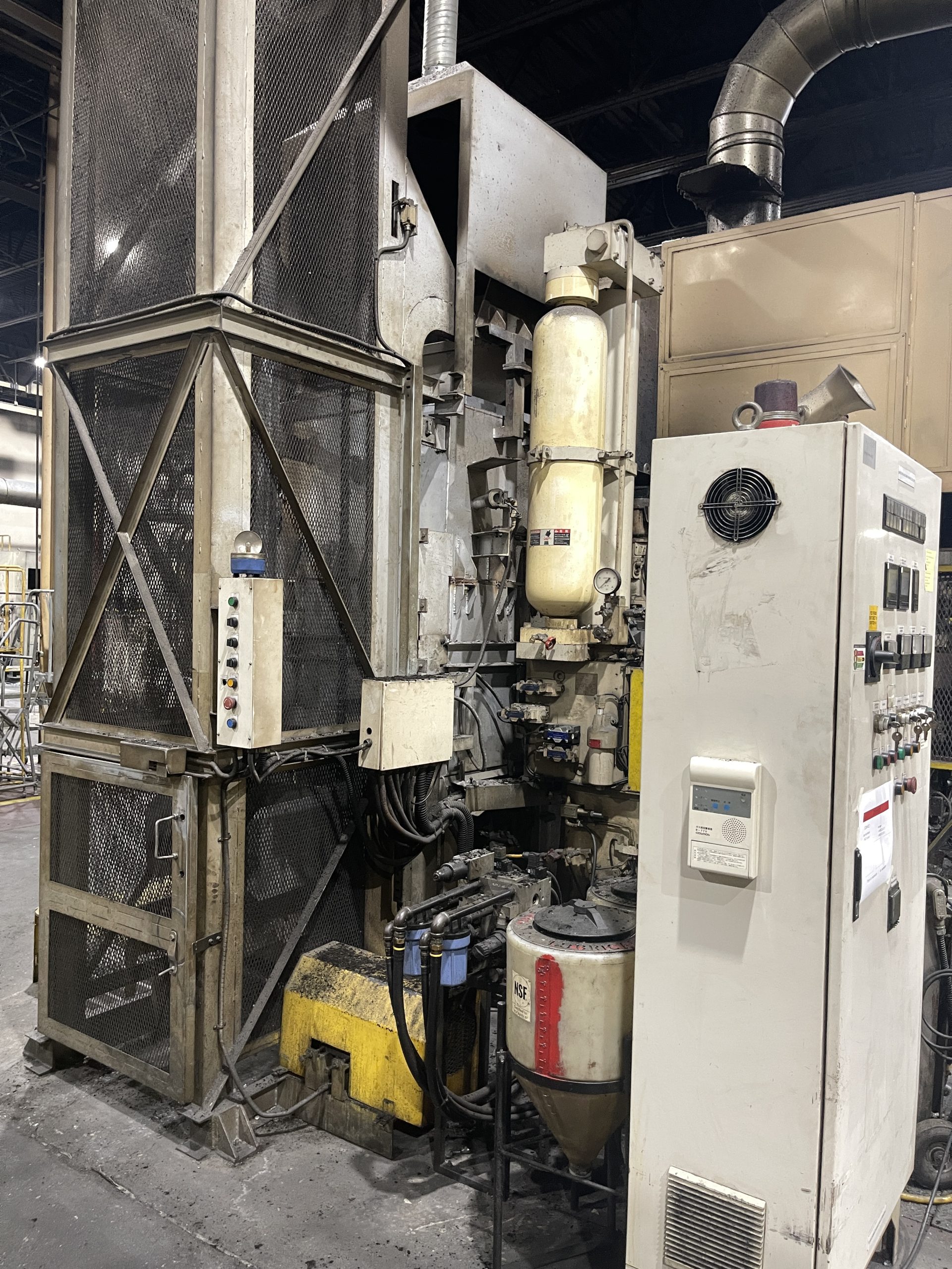 Used Toshiba 350 Ton Cold Chamber Die Casting Machine #4986