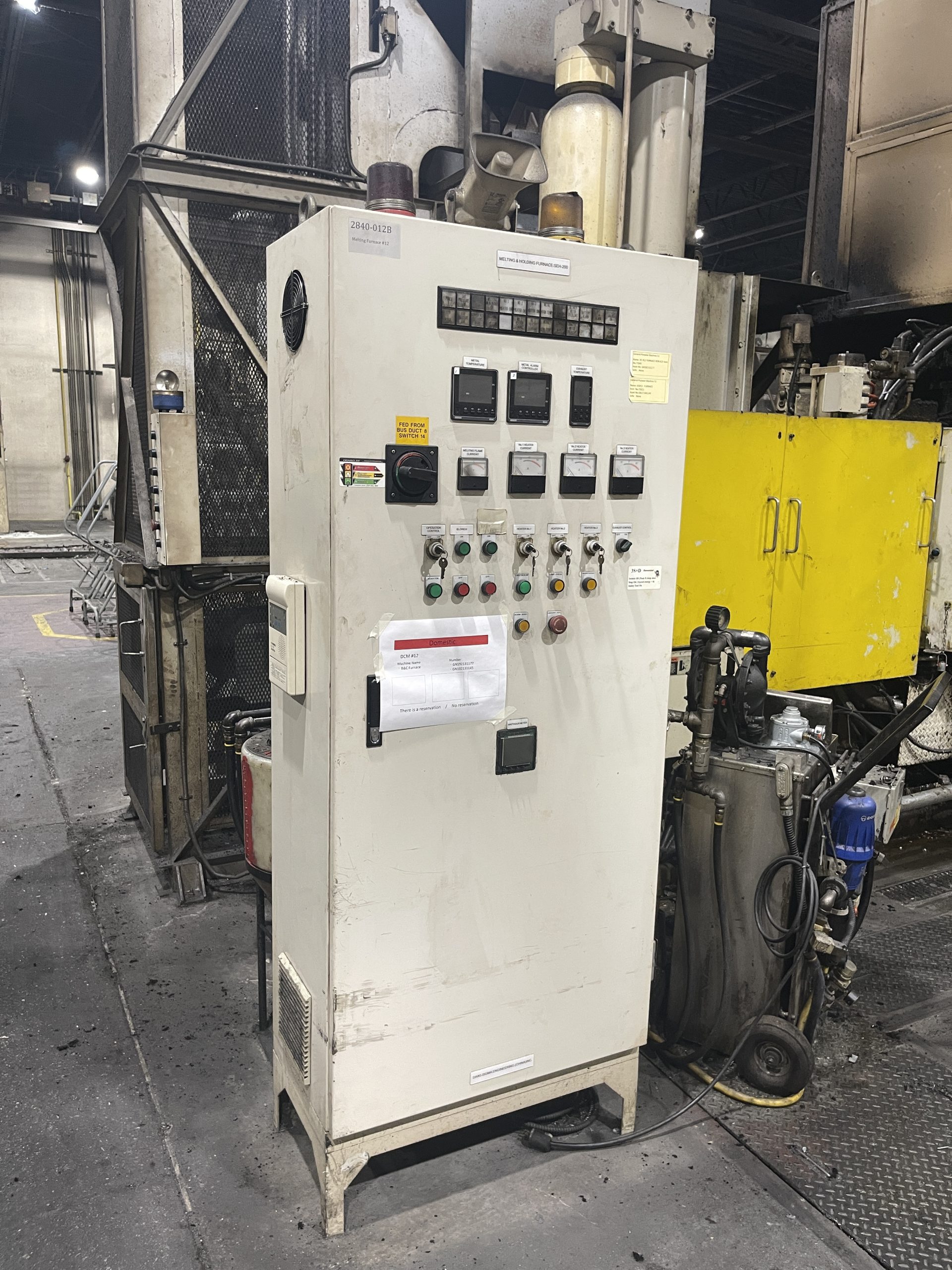 Used Toshiba 350 Ton Cold Chamber Die Casting Machine #4986