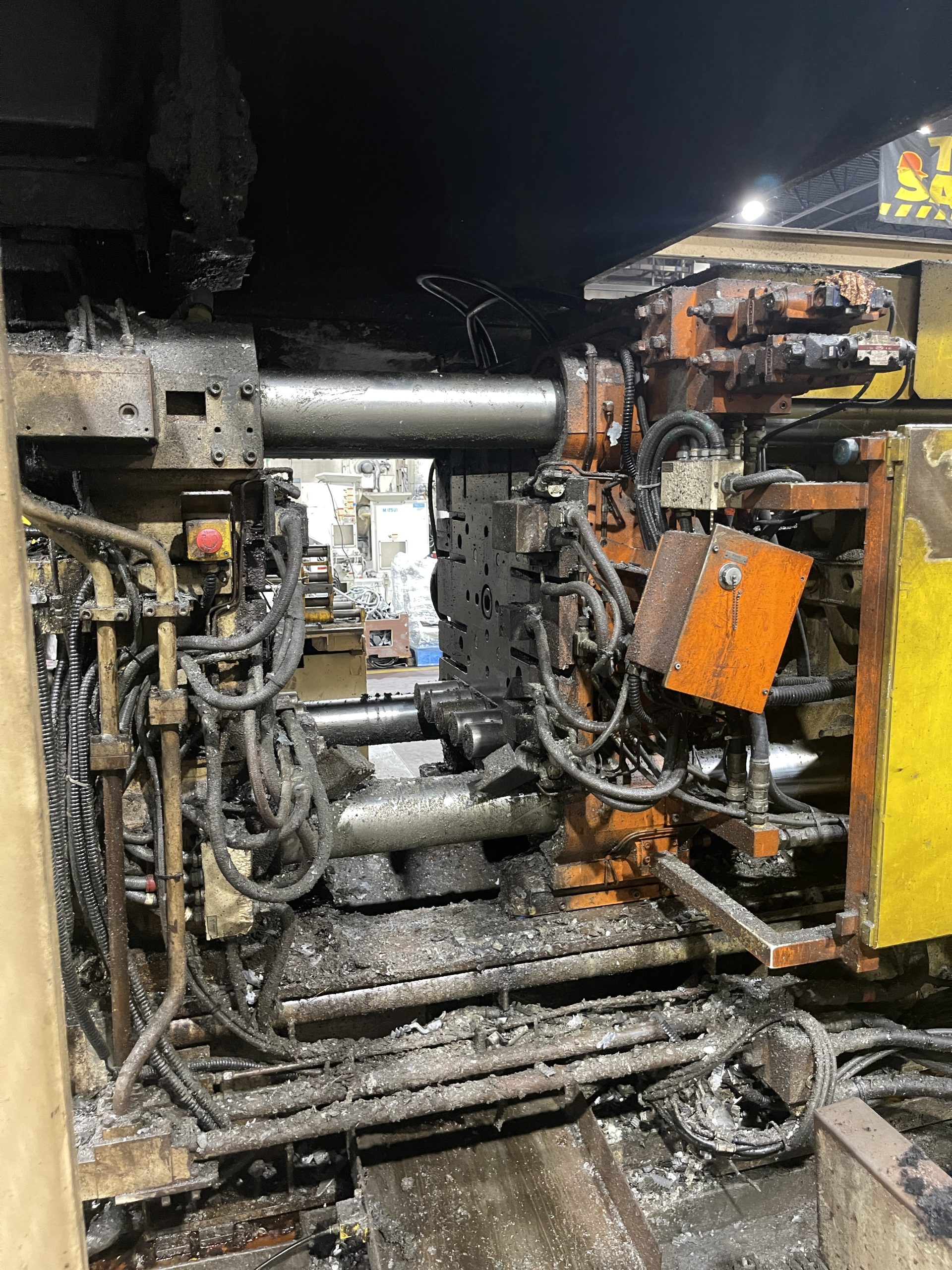 Used Toshiba 350 Ton Cold Chamber Die Casting Machine #4986