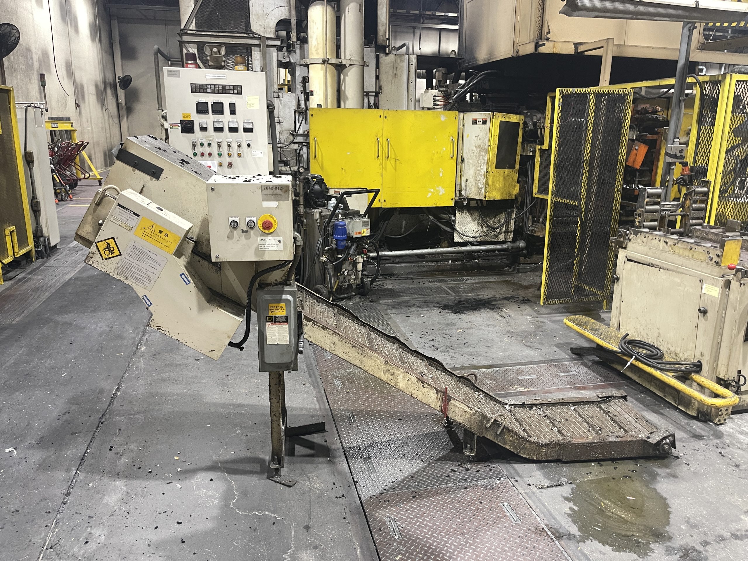 Used Toshiba 350 Ton Cold Chamber Die Casting Machine #4986