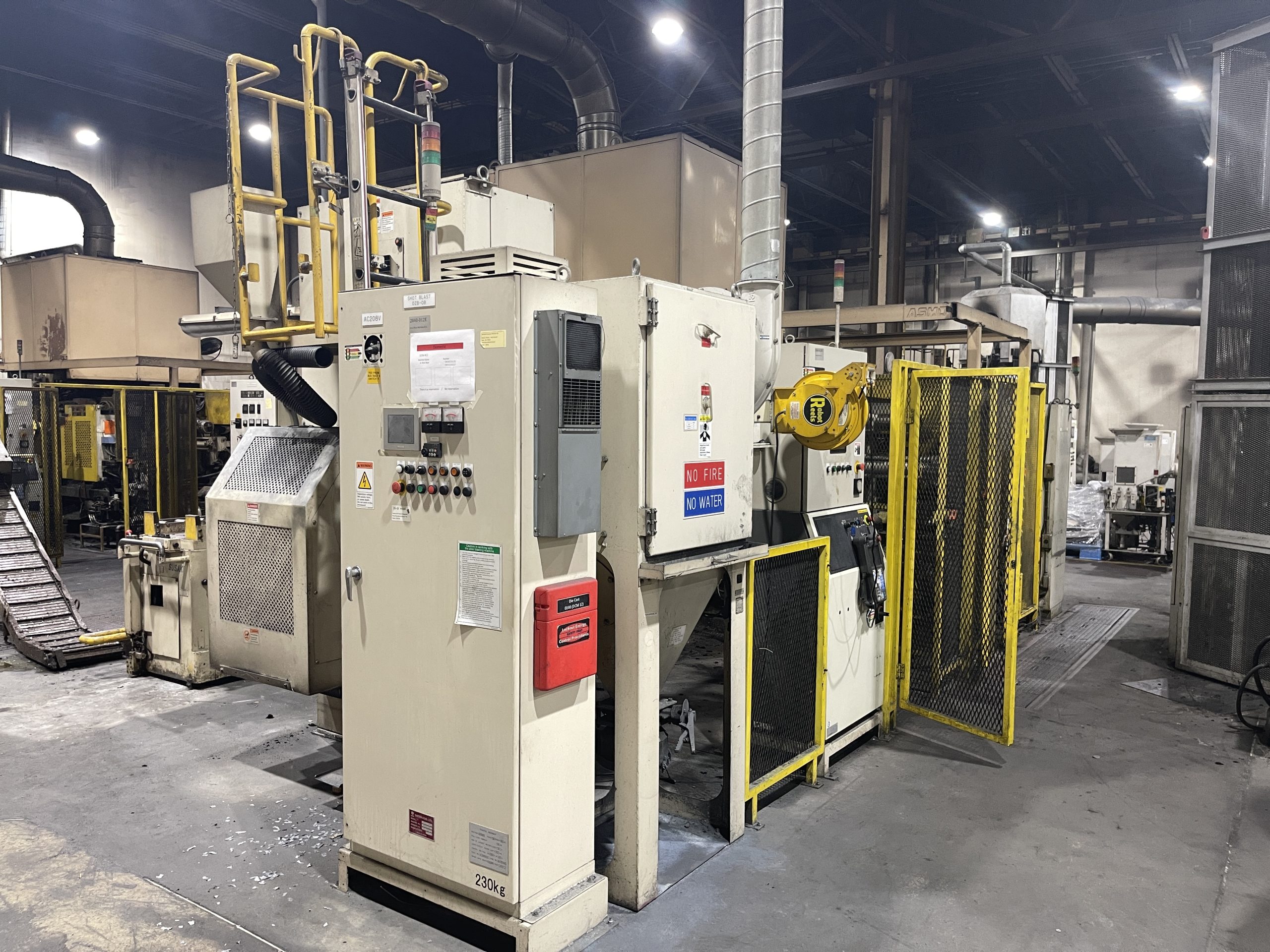 Used Toshiba 350 Ton Cold Chamber Die Casting Machine #4986