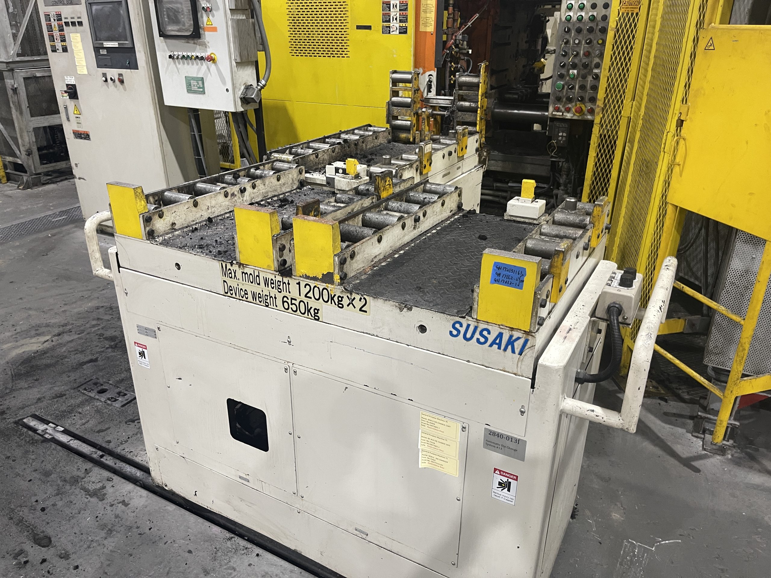 Used Toshiba 350 Ton Cold Chamber Die Casting Machine #4987