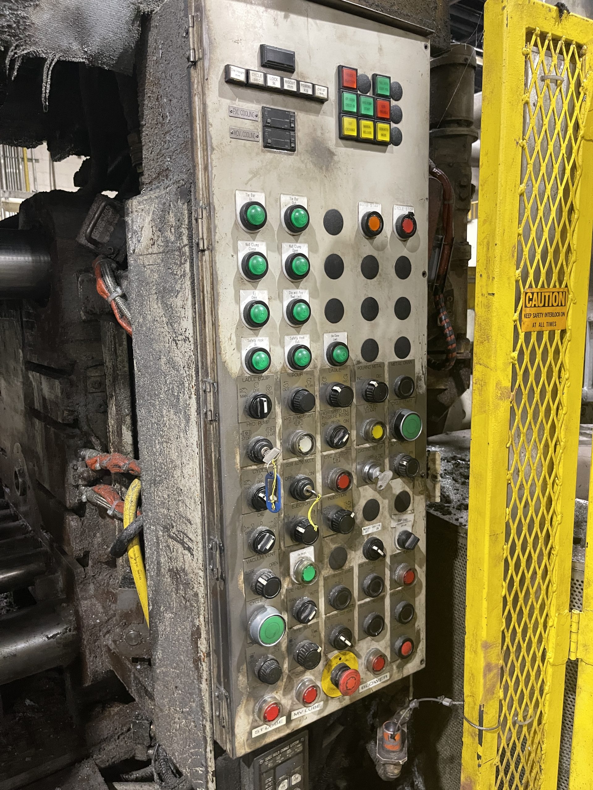 Used Toshiba 350 Ton Cold Chamber Die Casting Machine #4987