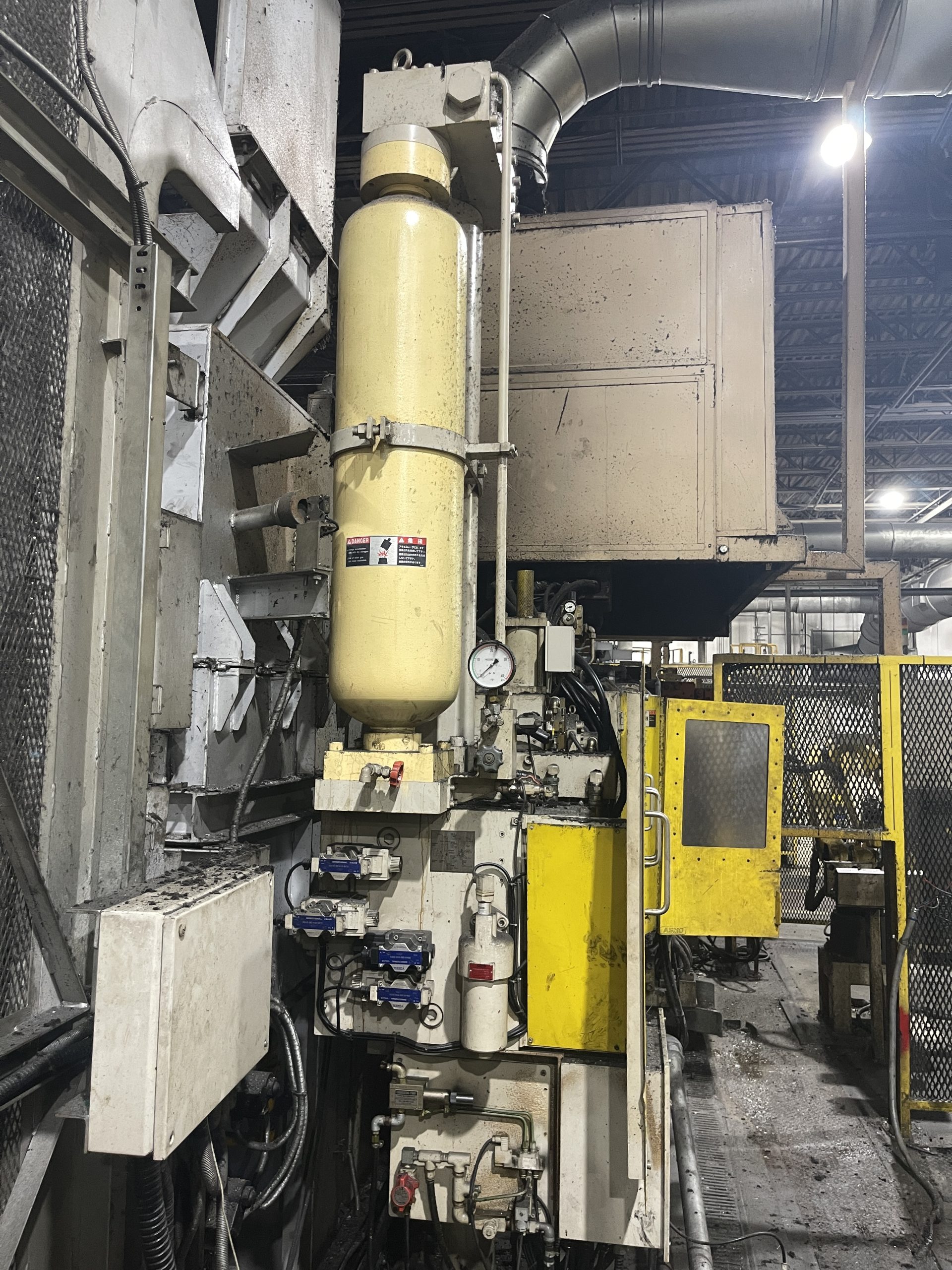 Used Toshiba 350 Ton Cold Chamber Die Casting Machine #4988