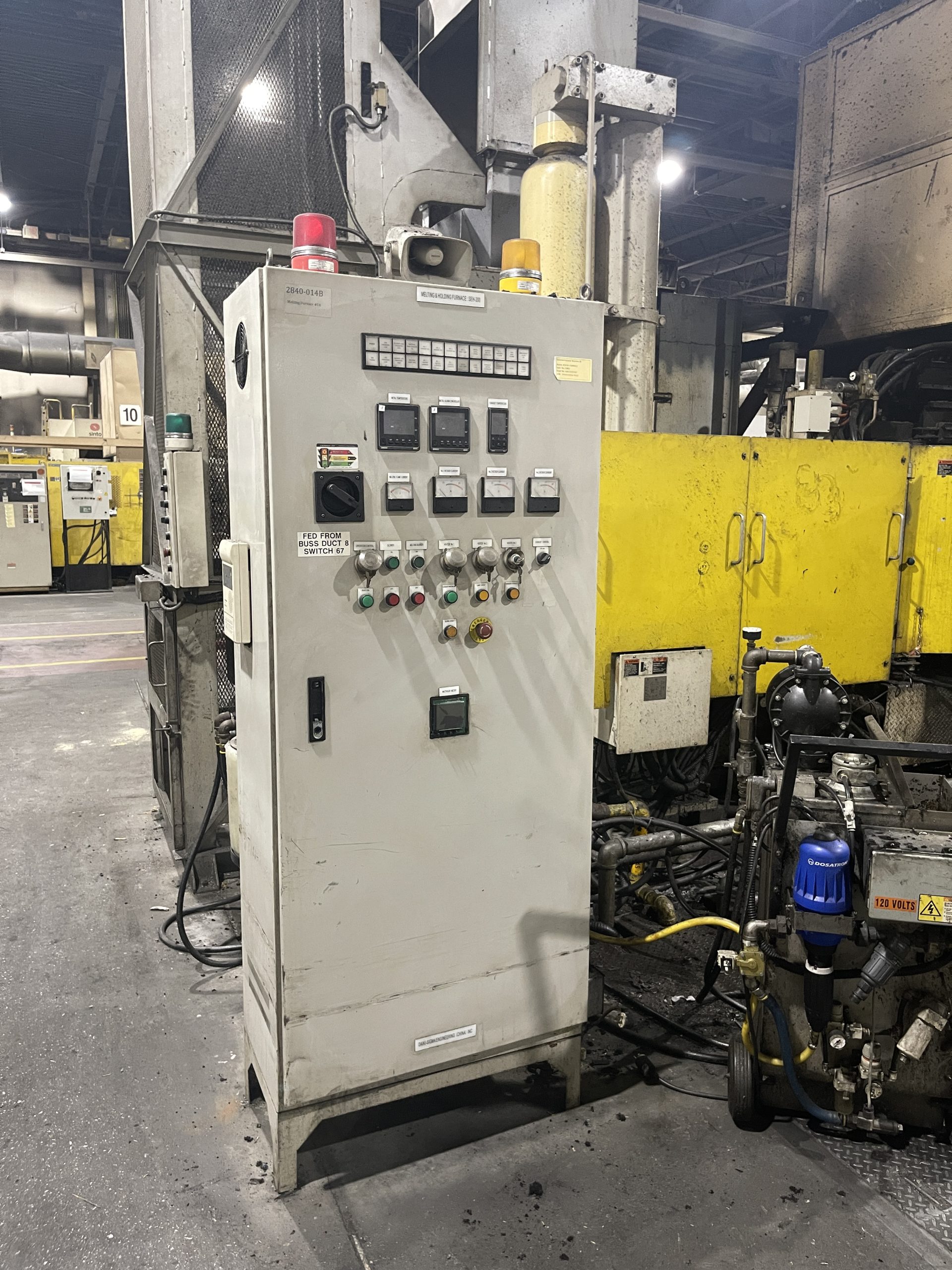 Used Toshiba 350 Ton Cold Chamber Die Casting Machine #4988