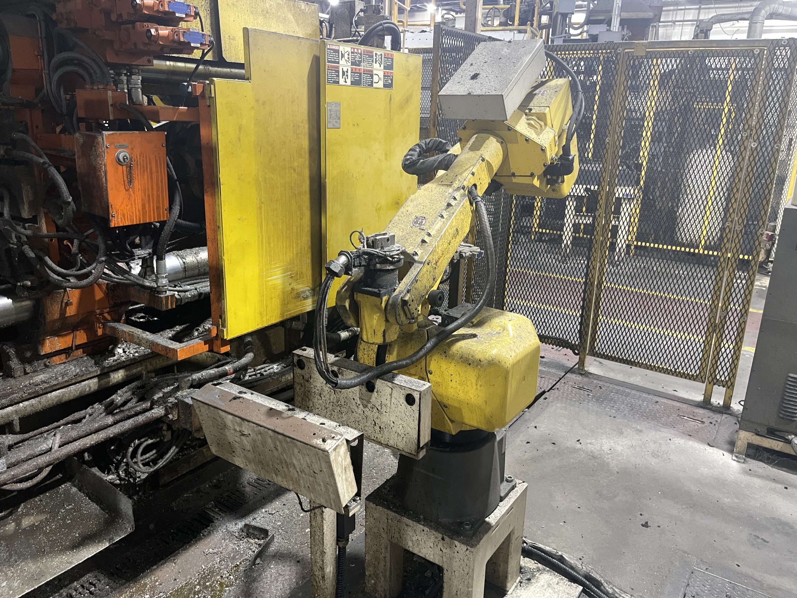 Used Toshiba 350 Ton Cold Chamber Die Casting Machine #4988