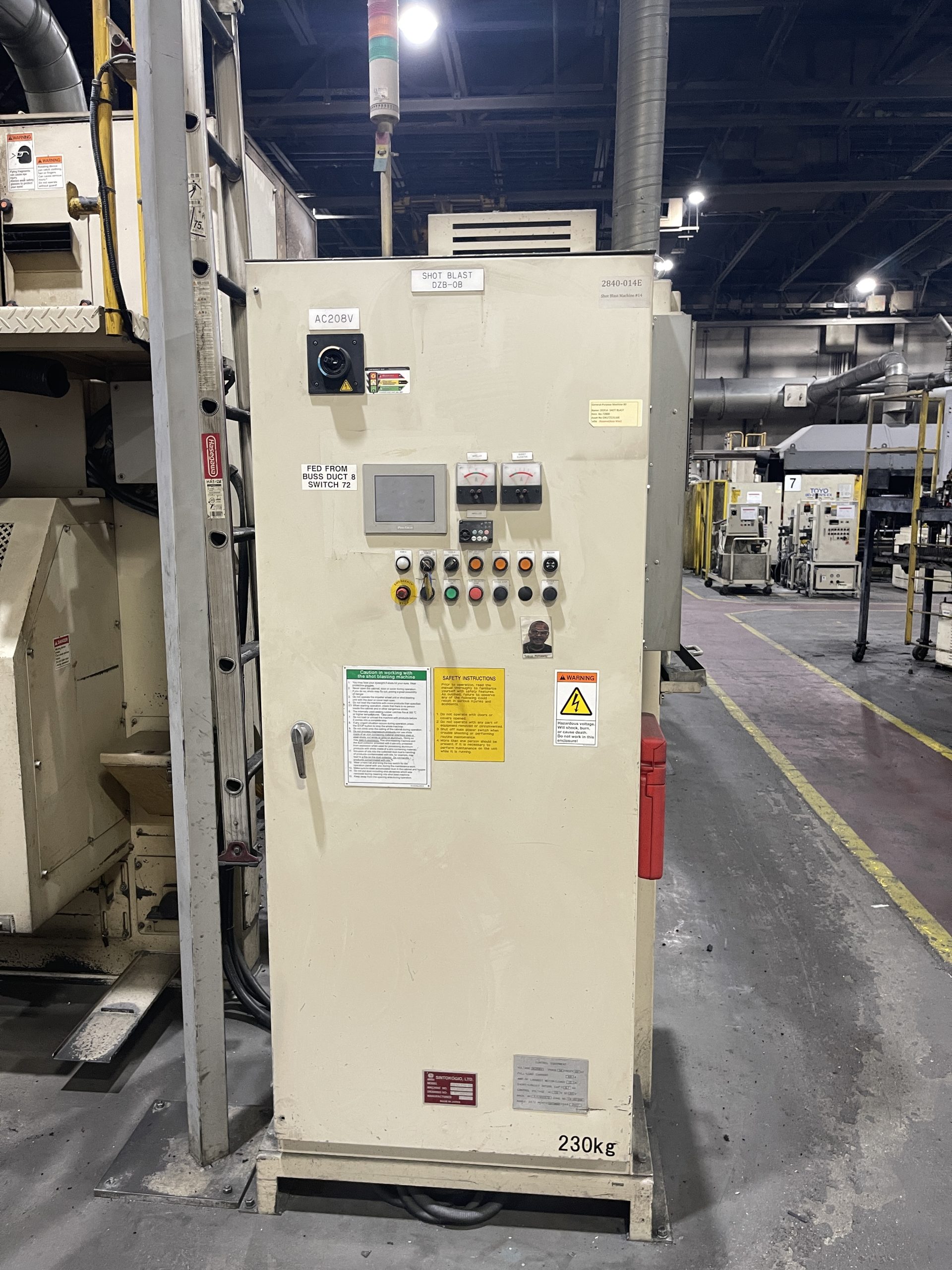 Used Toshiba 350 Ton Cold Chamber Die Casting Machine #4988